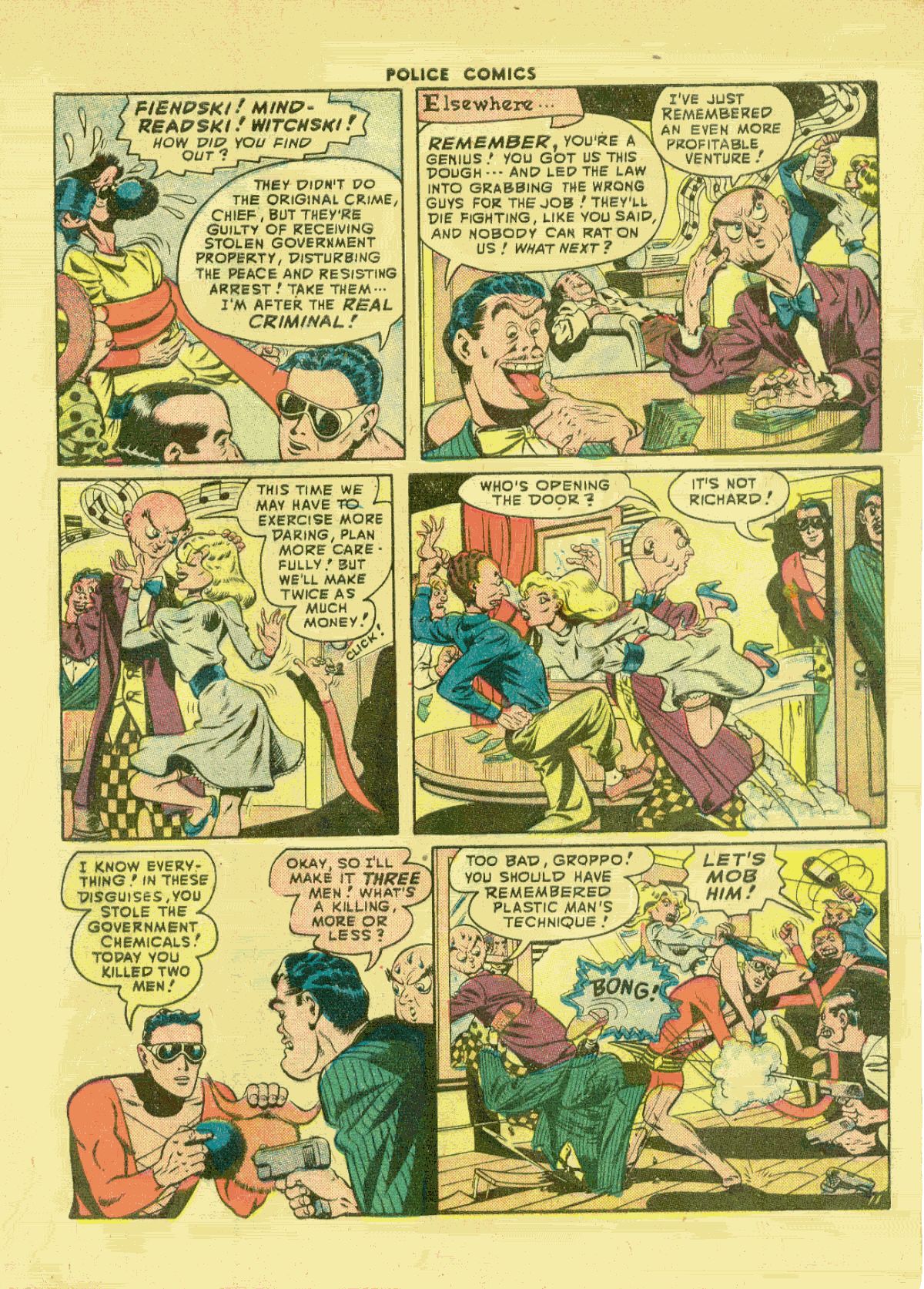 Read online Police Comics comic -  Issue #73 - 13
