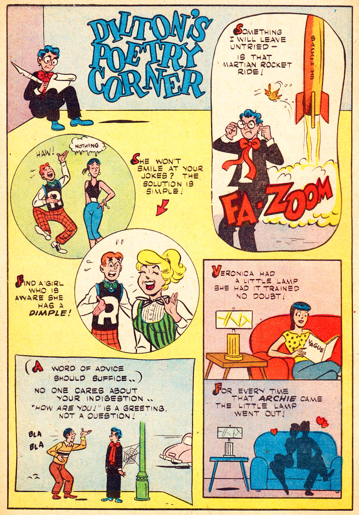 Read online Archie's Joke Book Magazine comic -  Issue #50 - 14