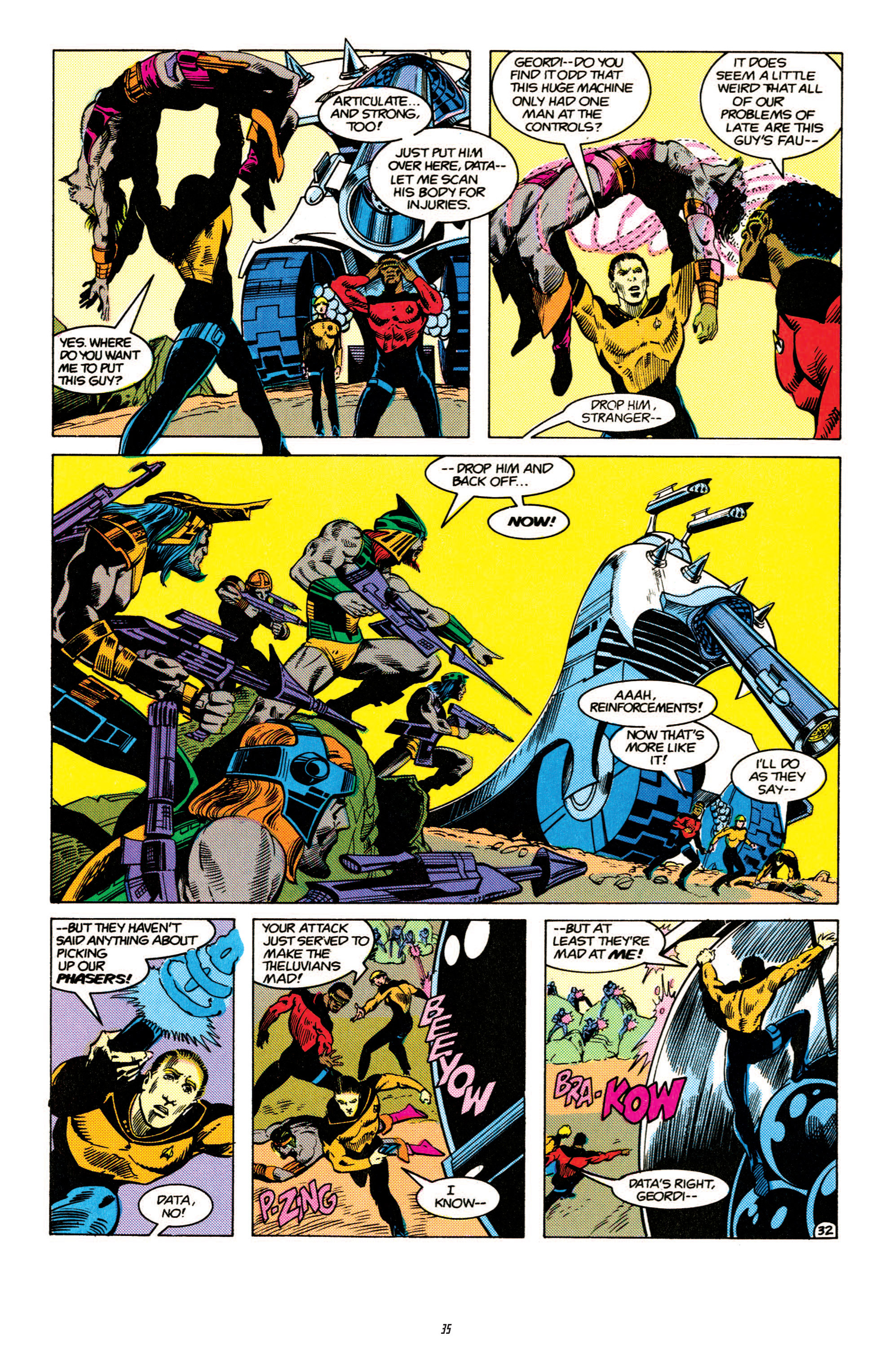 Read online Star Trek Classics comic -  Issue #4 - 34