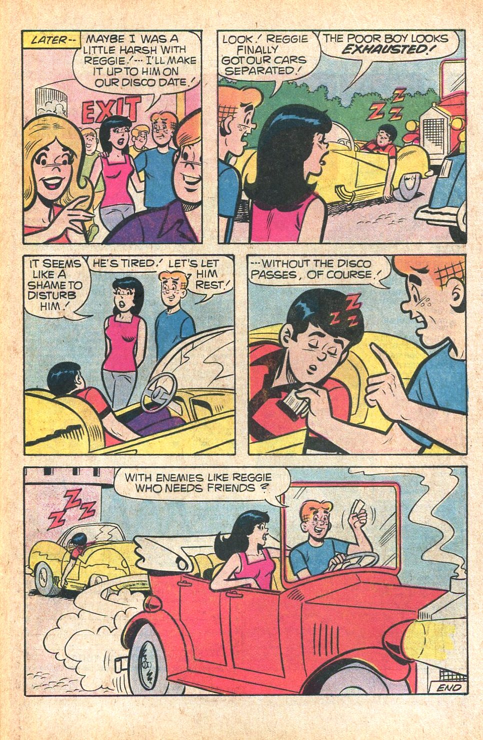 Read online Reggie and Me (1966) comic -  Issue #109 - 33