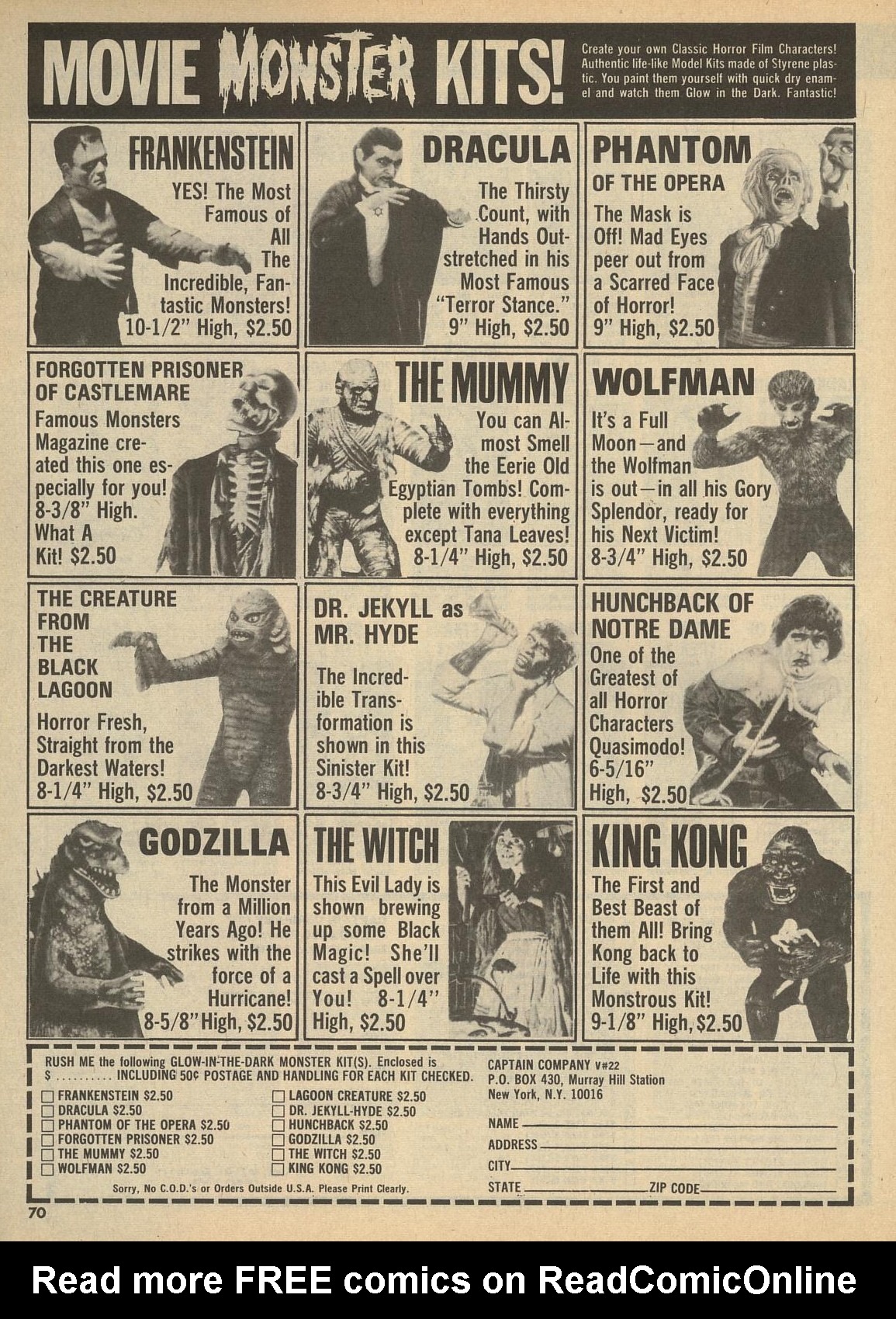 Read online Vampirella (1969) comic -  Issue #22 - 70