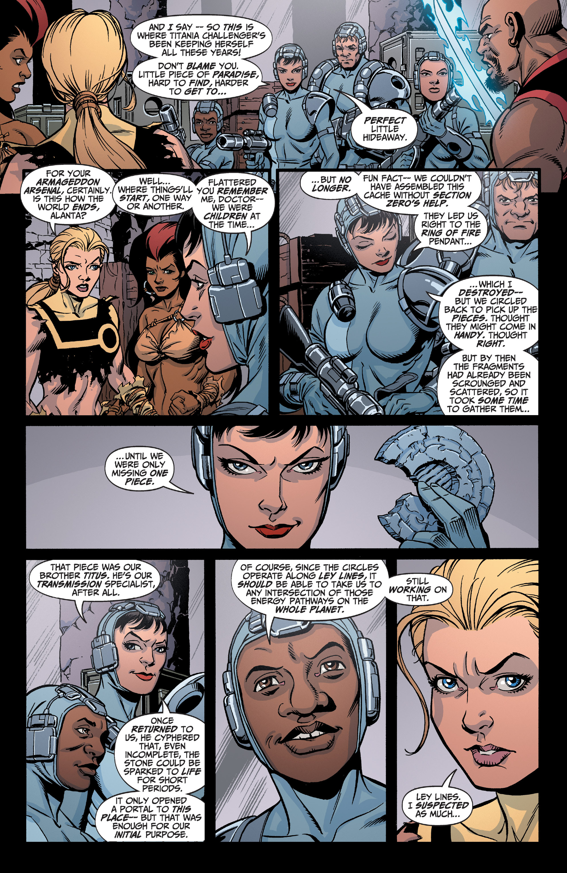 Read online Section Zero (2019) comic -  Issue #6 - 15