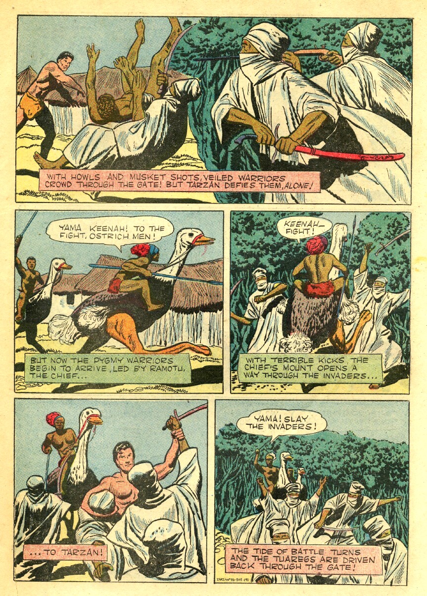 Read online Tarzan (1948) comic -  Issue #56 - 11