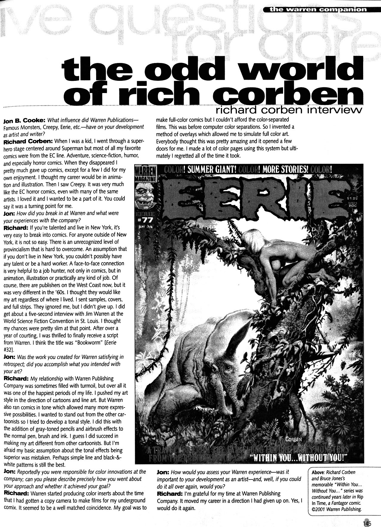 Read online Warren Companion comic -  Issue # TPB (Part 2) - 46