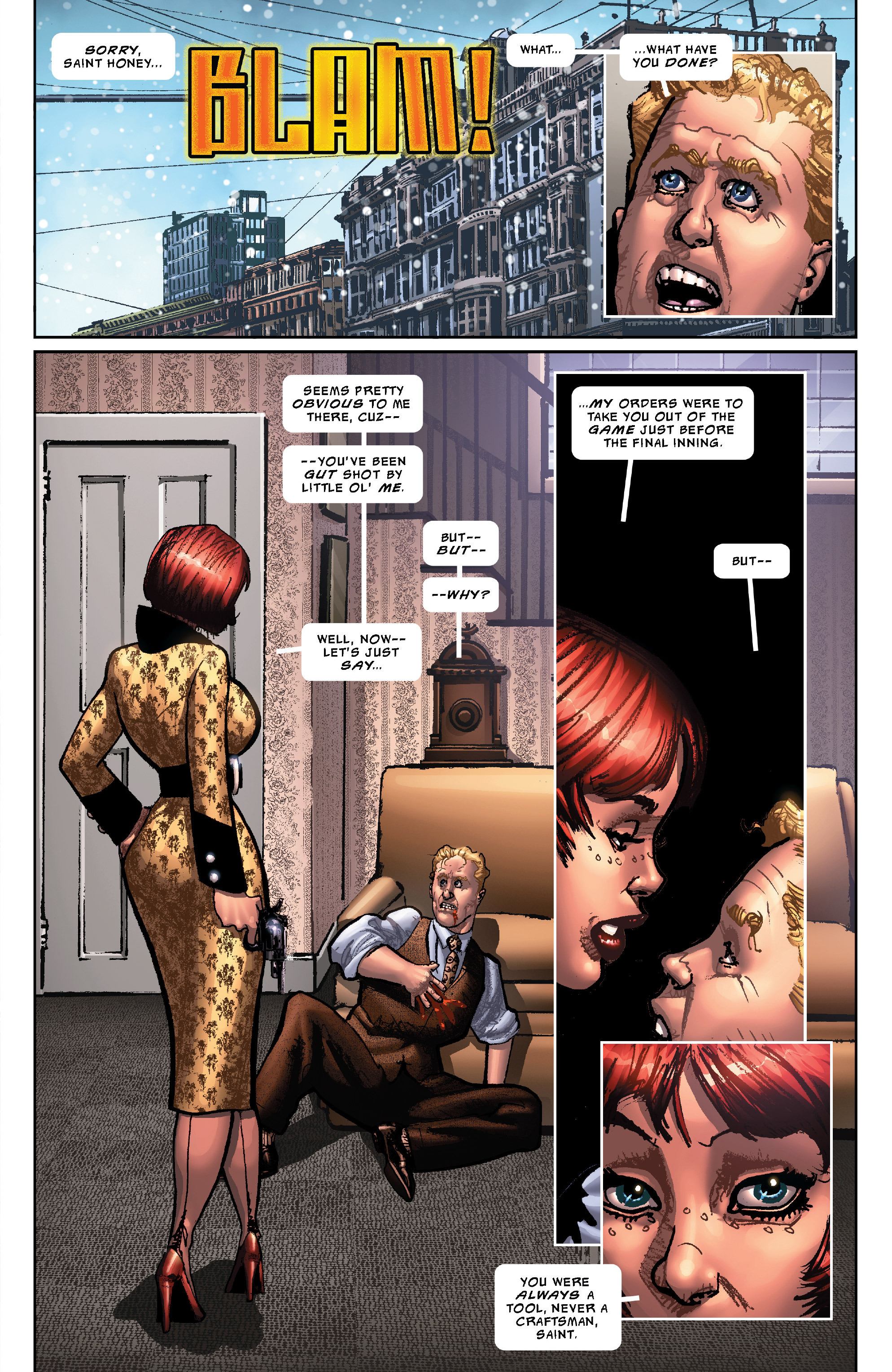 Read online The Shadow: Midnight in Moscow comic -  Issue #5 - 6