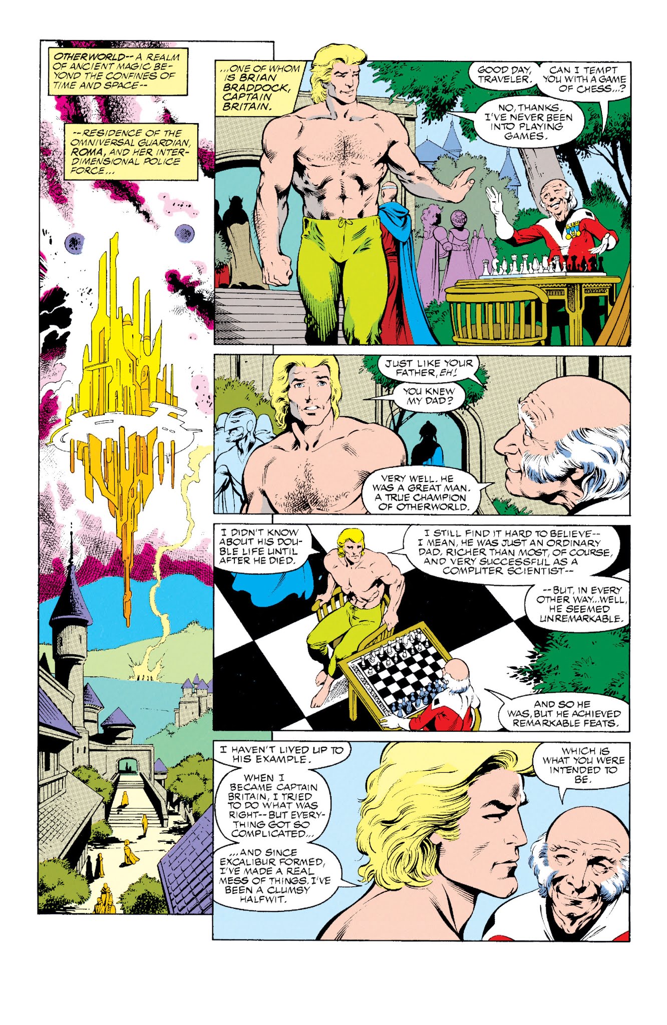 Read online Excalibur Visionaries: Alan Davis comic -  Issue # TPB 1 (Part 2) - 22
