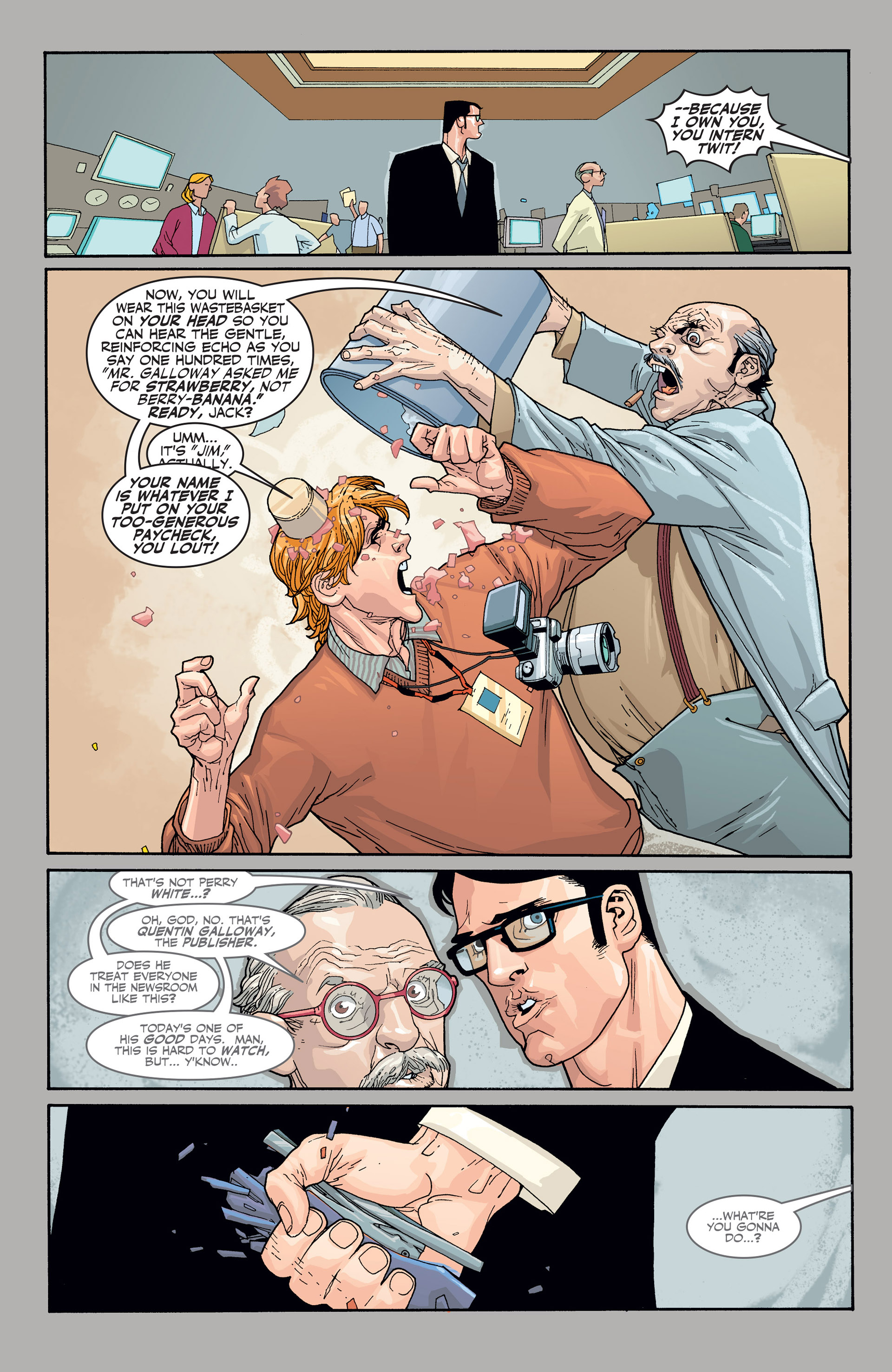 Read online Superman: Birthright (2003) comic -  Issue #4 - 6
