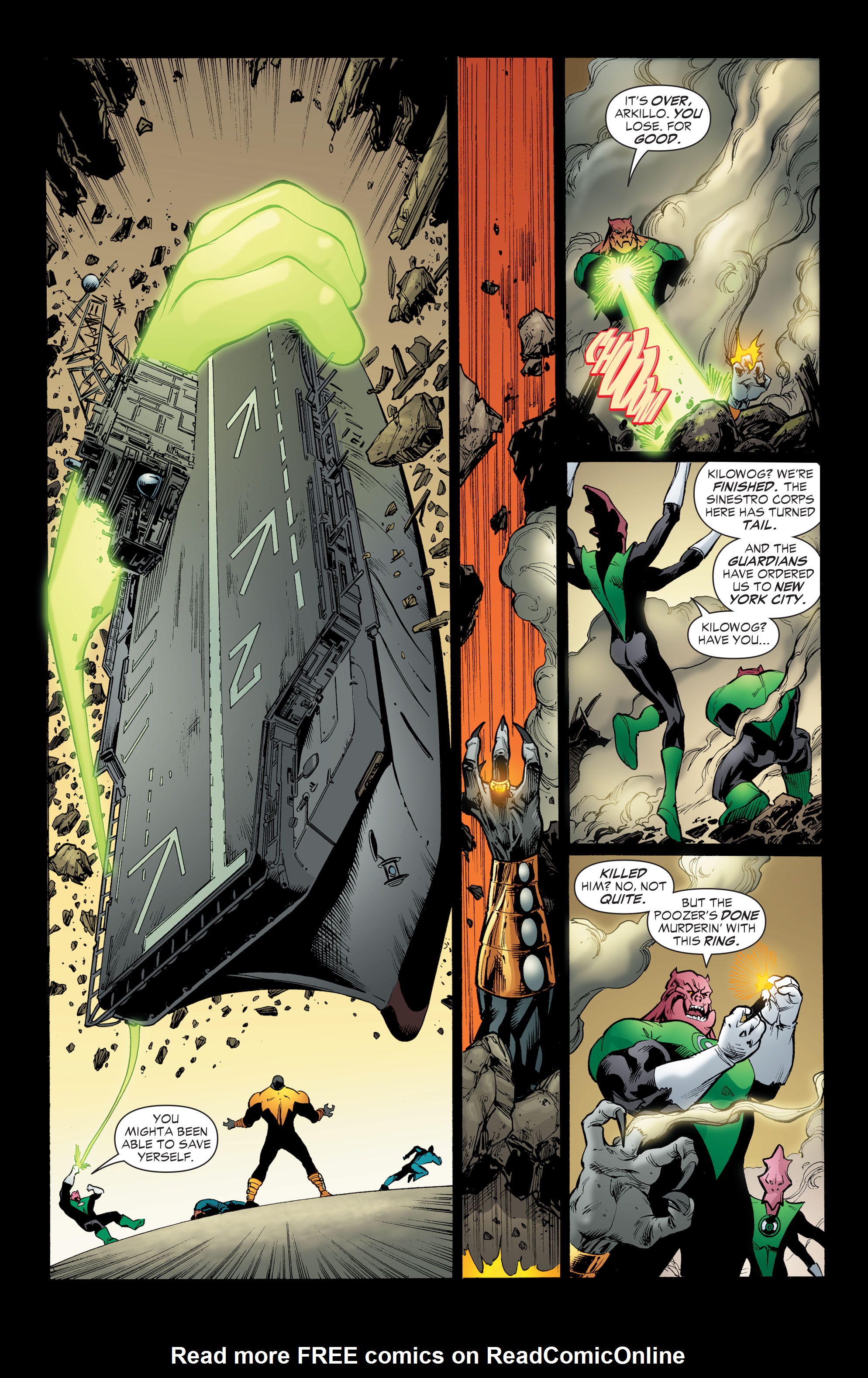 Read online Green Lantern by Geoff Johns comic -  Issue # TPB 3 (Part 3) - 40