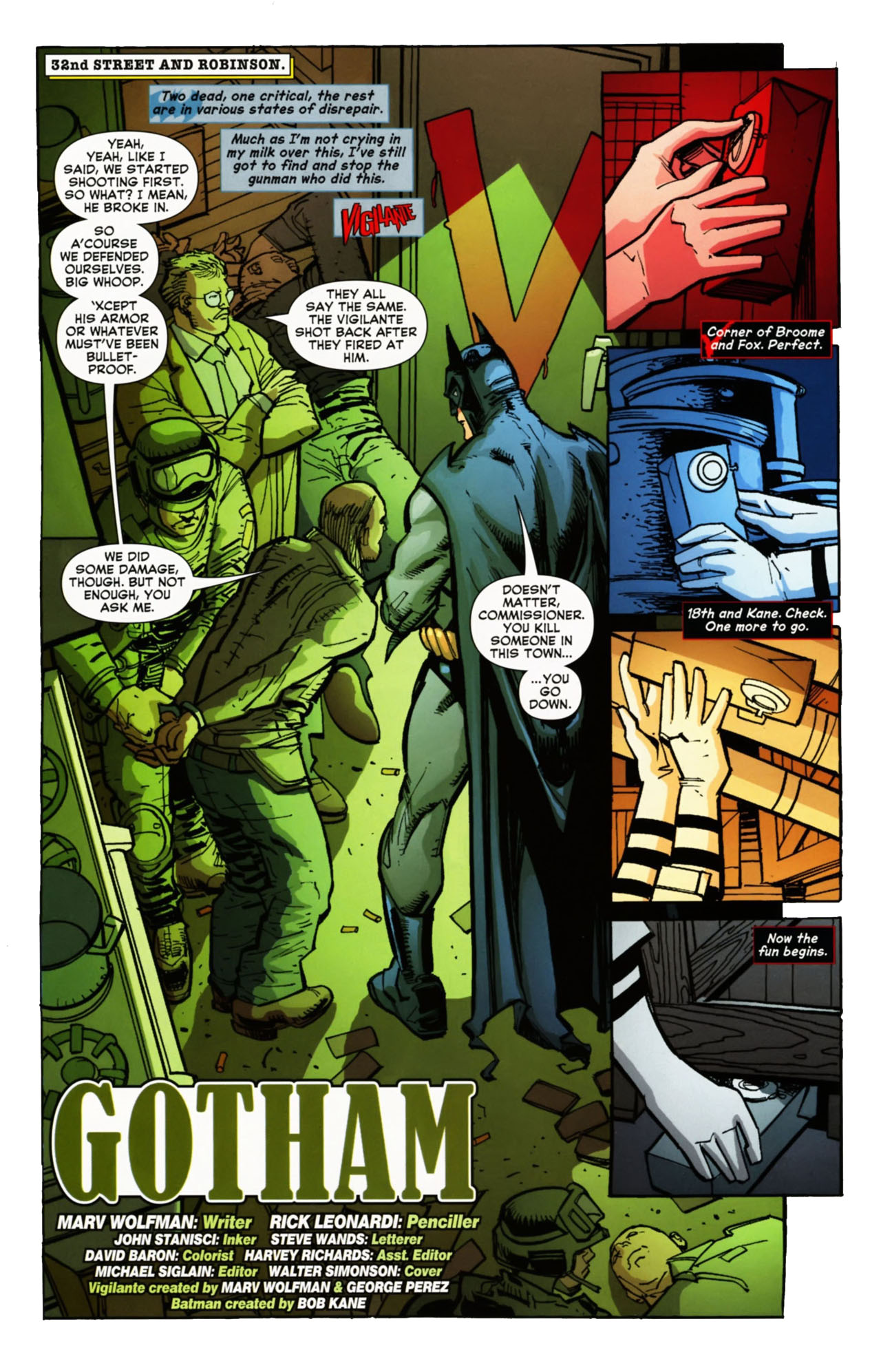 Read online Vigilante (2009) comic -  Issue #10 - 3
