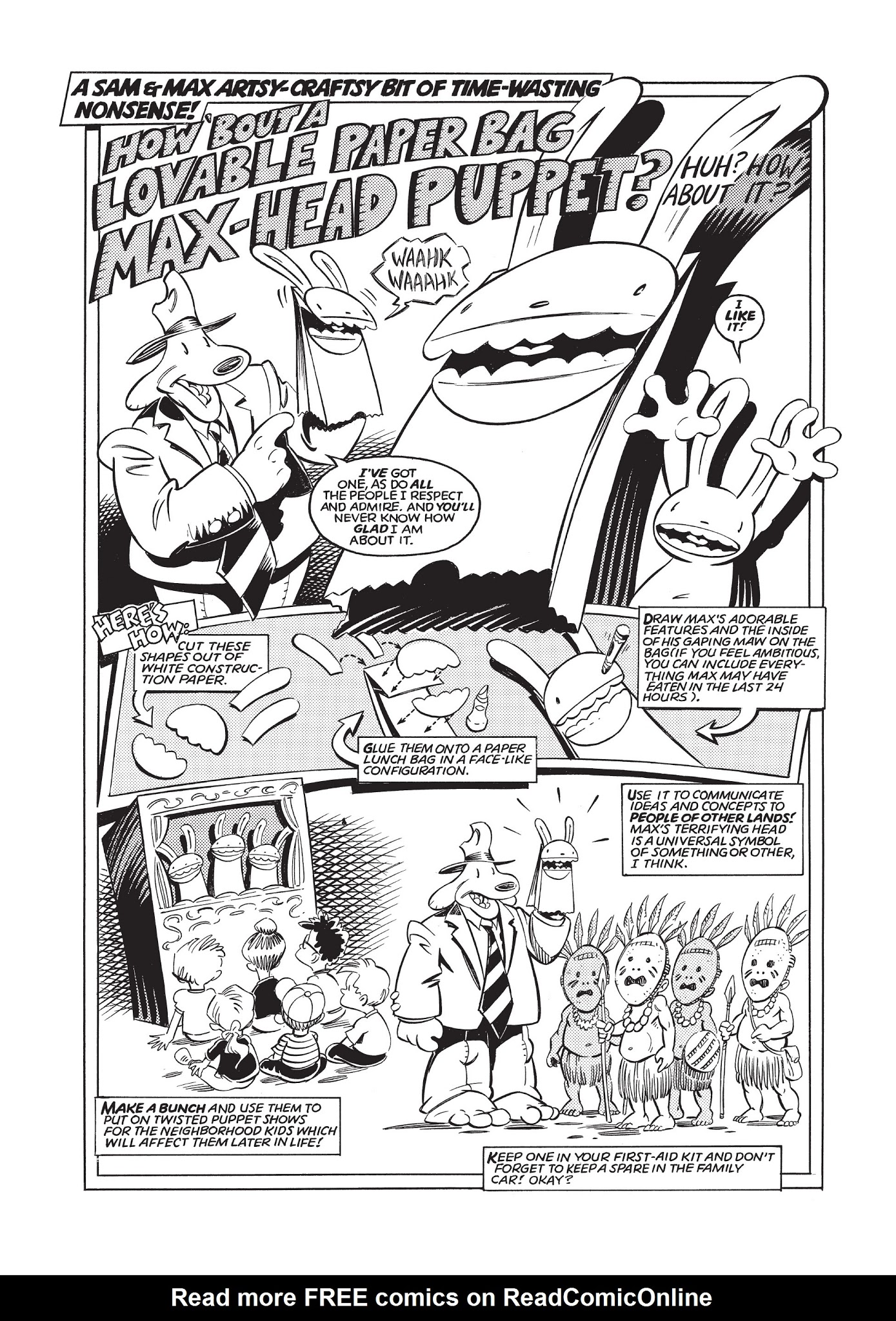 Read online Sam & Max Surfin' The Highway comic -  Issue # TPB - 77