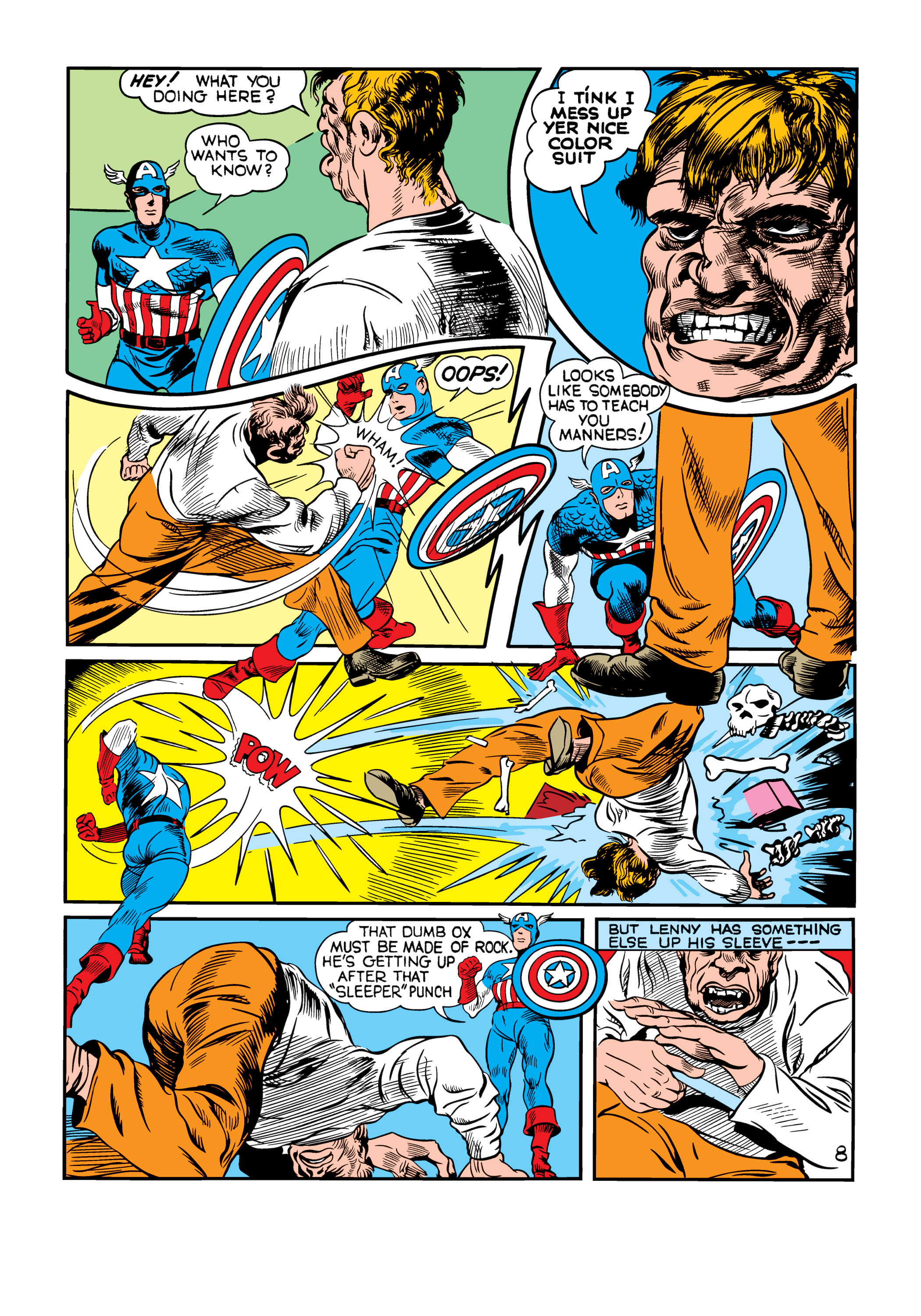 Read online Marvel Masterworks: Golden Age Captain America comic -  Issue # TPB 1 (Part 2) - 88