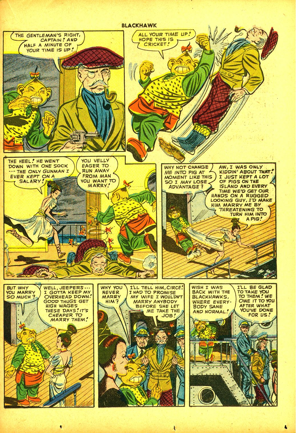 Read online Blackhawk (1957) comic -  Issue #18 - 33