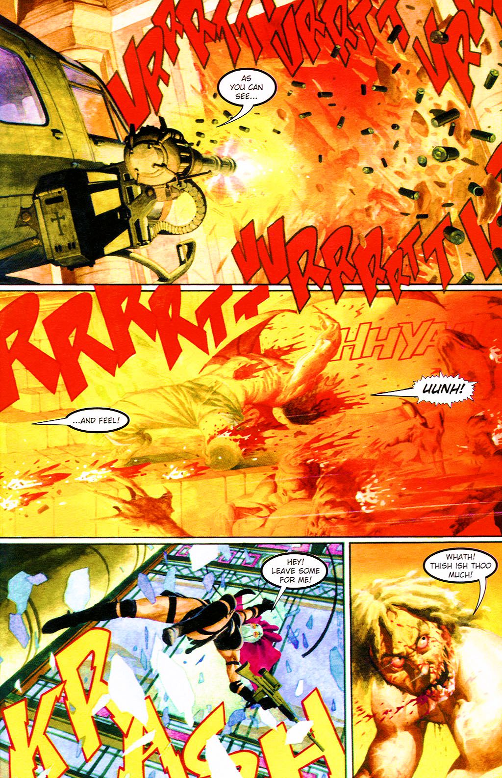 Read online Warrior Nun: Frenzy comic -  Issue #2 - 15