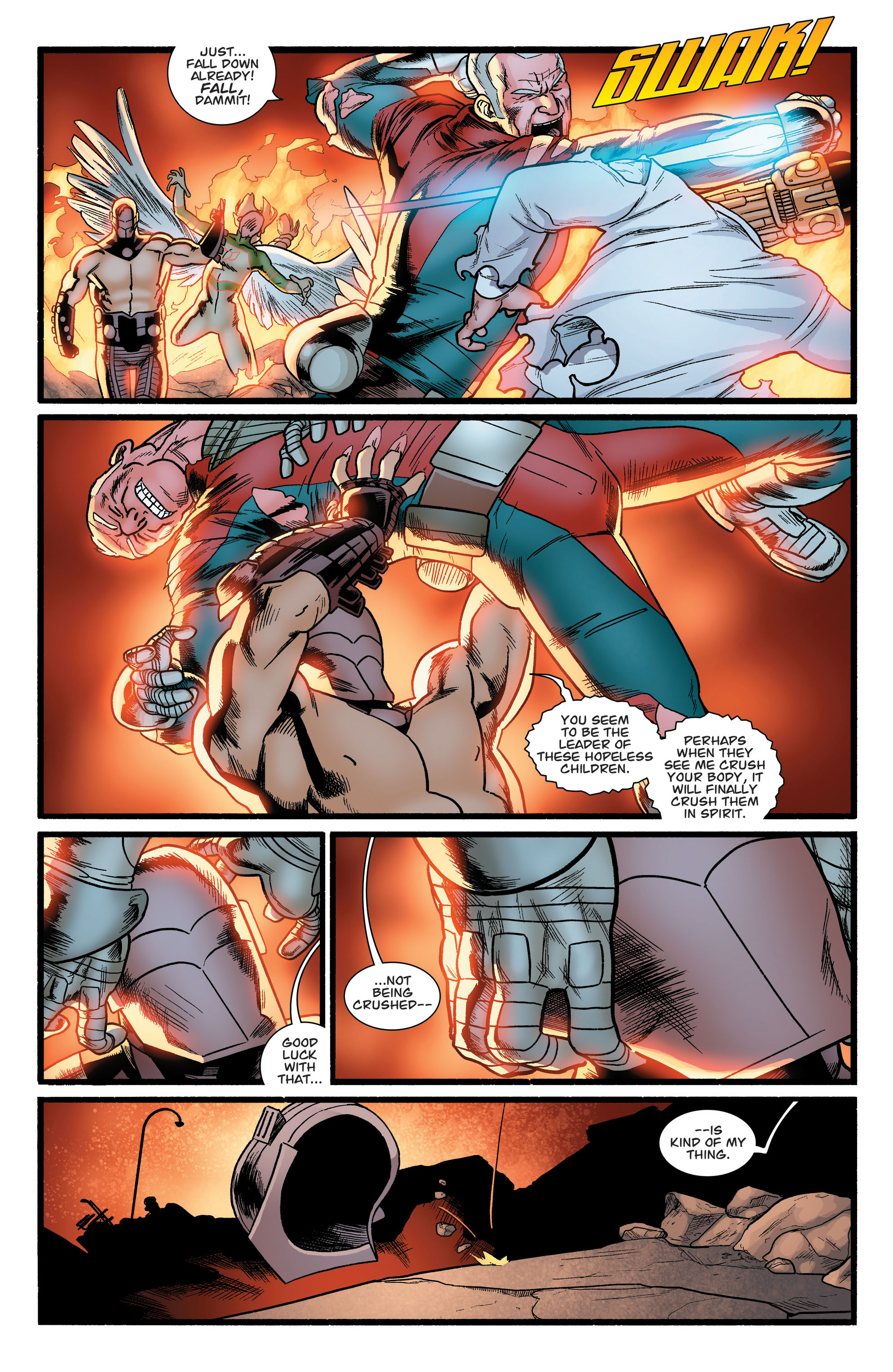 Read online Guarding the Globe (2010) comic -  Issue #6 - 10