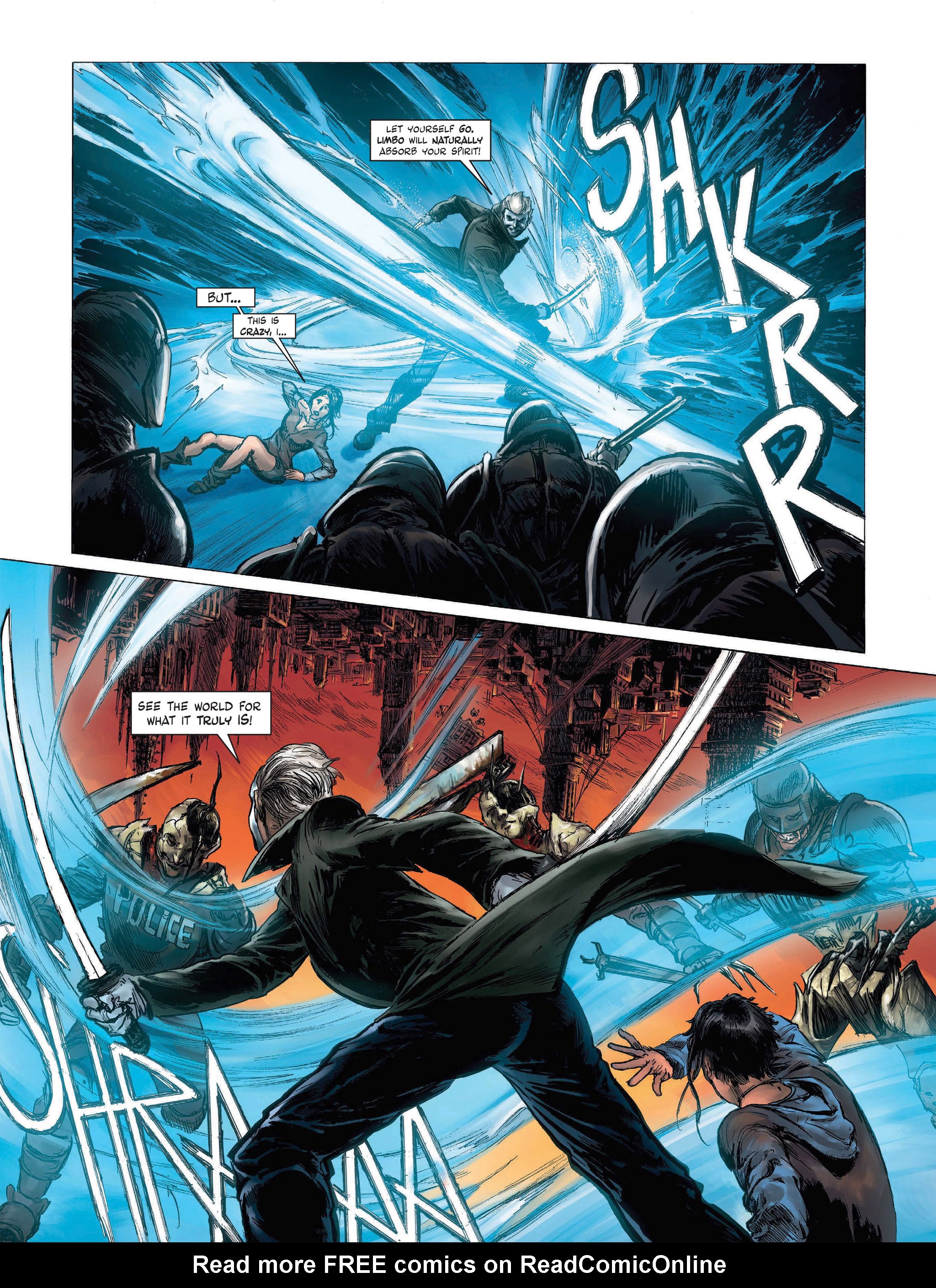 Read online DmC Devil May Cry: The Chronicles of Vergil comic -  Issue #1 - 17