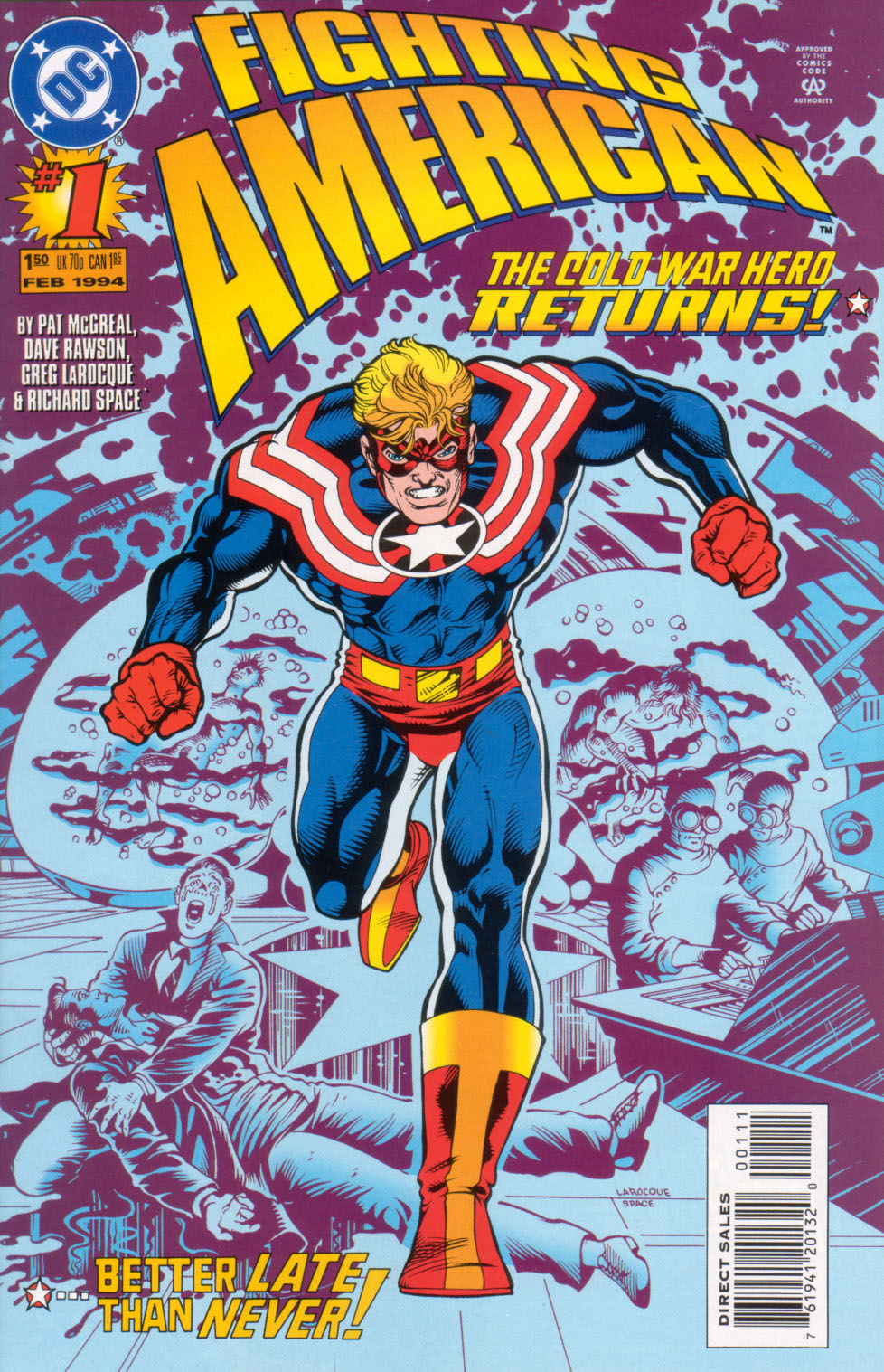 Read online Fighting American (1994) comic -  Issue #1 - 1
