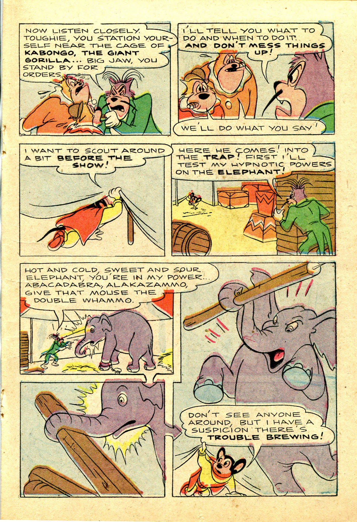 Read online Paul Terry's Mighty Mouse Comics comic -  Issue #44 - 47
