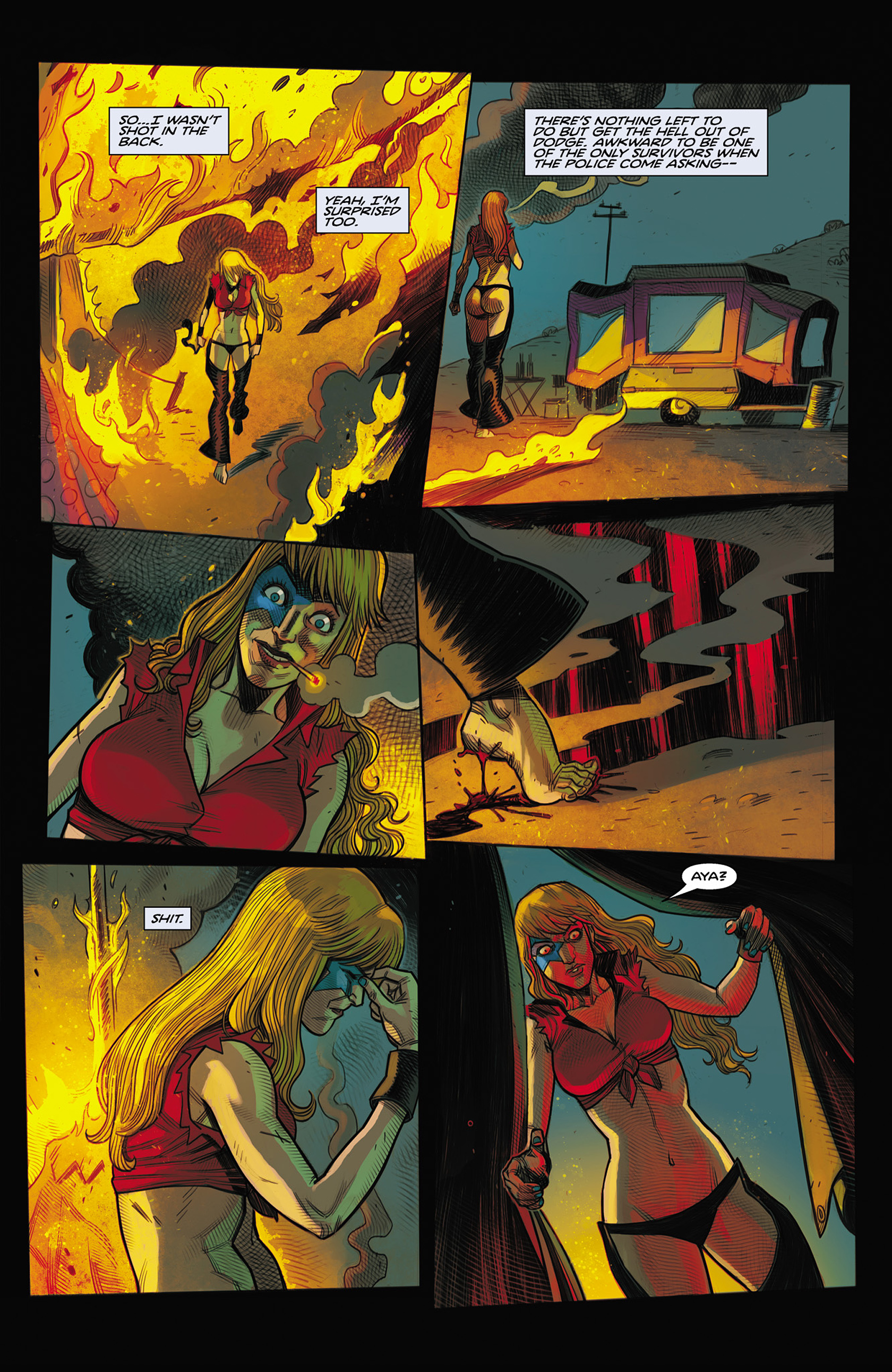 Read online Clown Fatale comic -  Issue #4 - 20