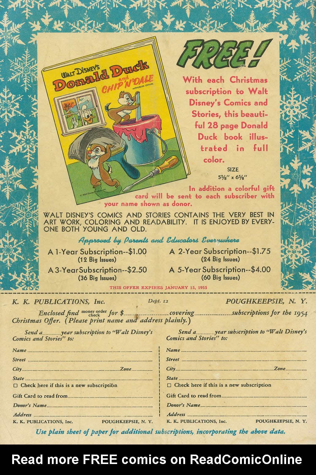 Read online Walt Disney's Comics and Stories comic -  Issue #171 - 36