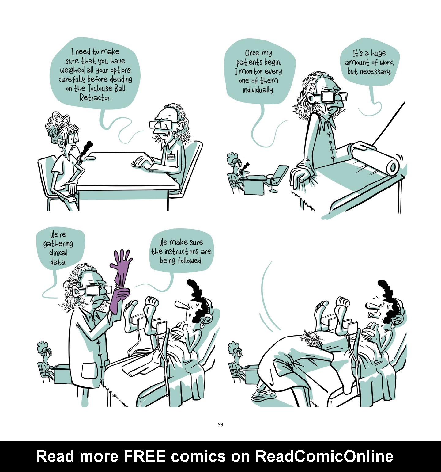 Read online Balls Up A Contraceptive Journey comic -  Issue # TPB - 52