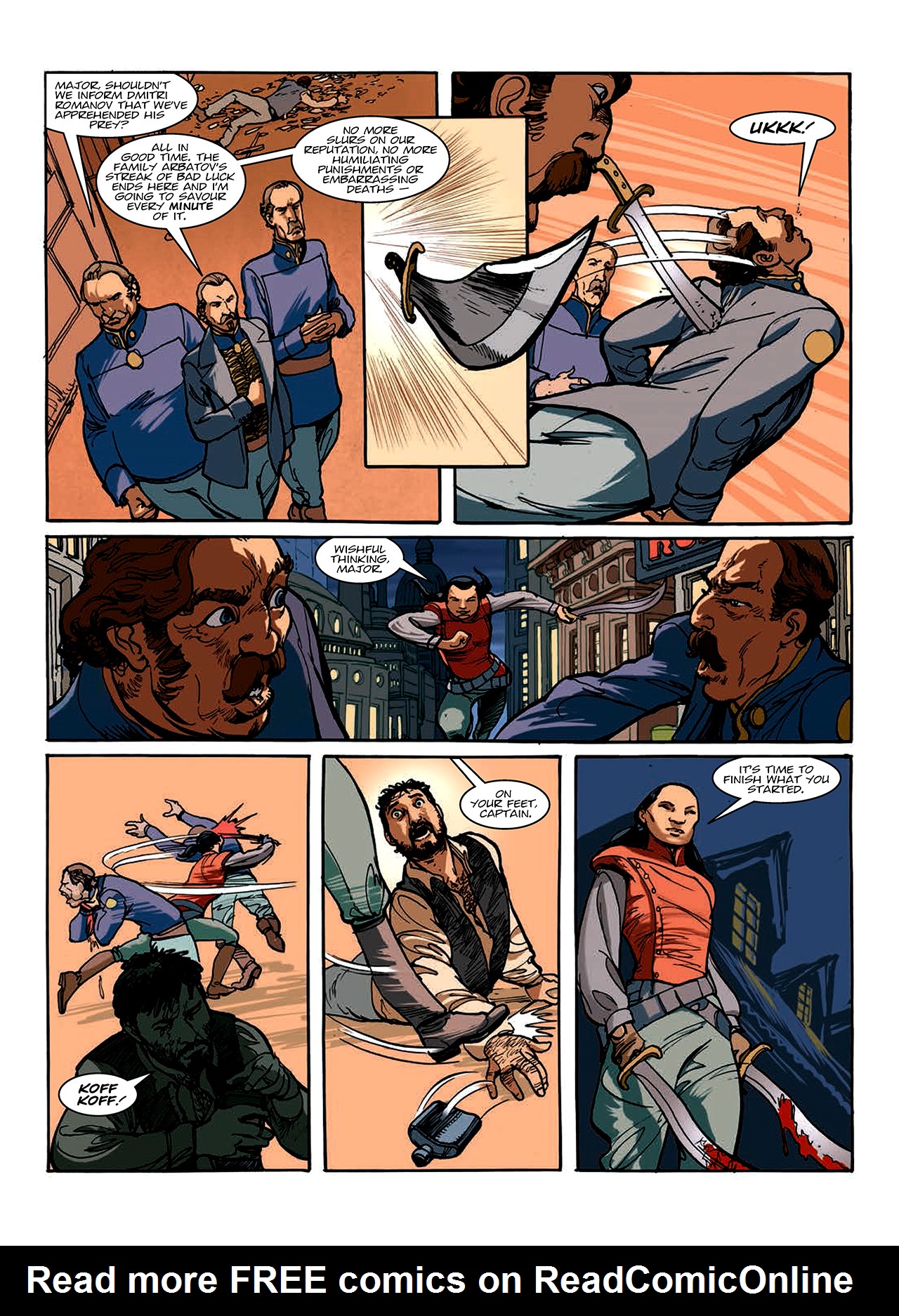 Read online Nikolai Dante comic -  Issue # TPB 10 - 137