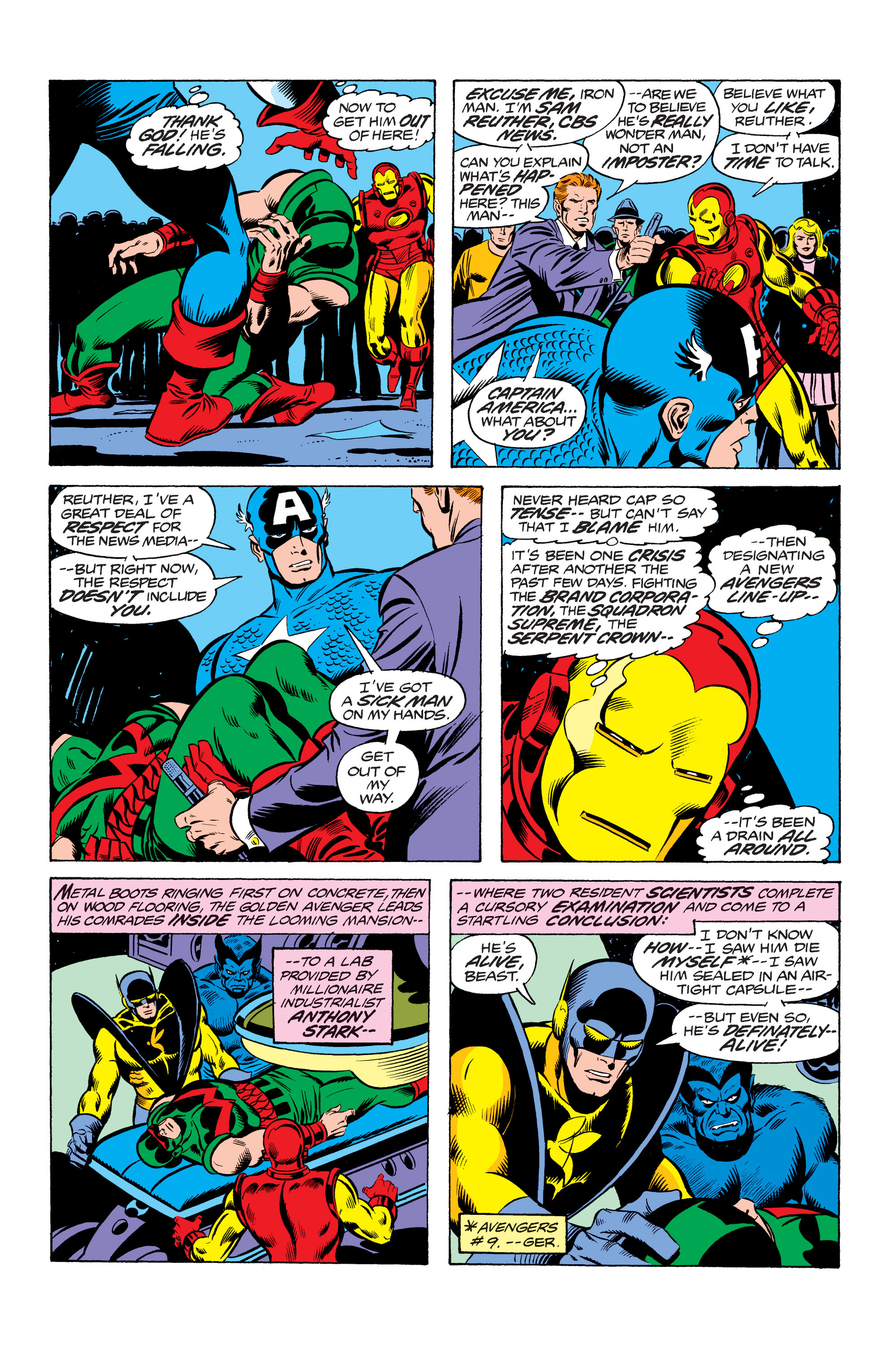 Read online Marvel Masterworks: The Avengers comic -  Issue # TPB 16 (Part 1) - 46