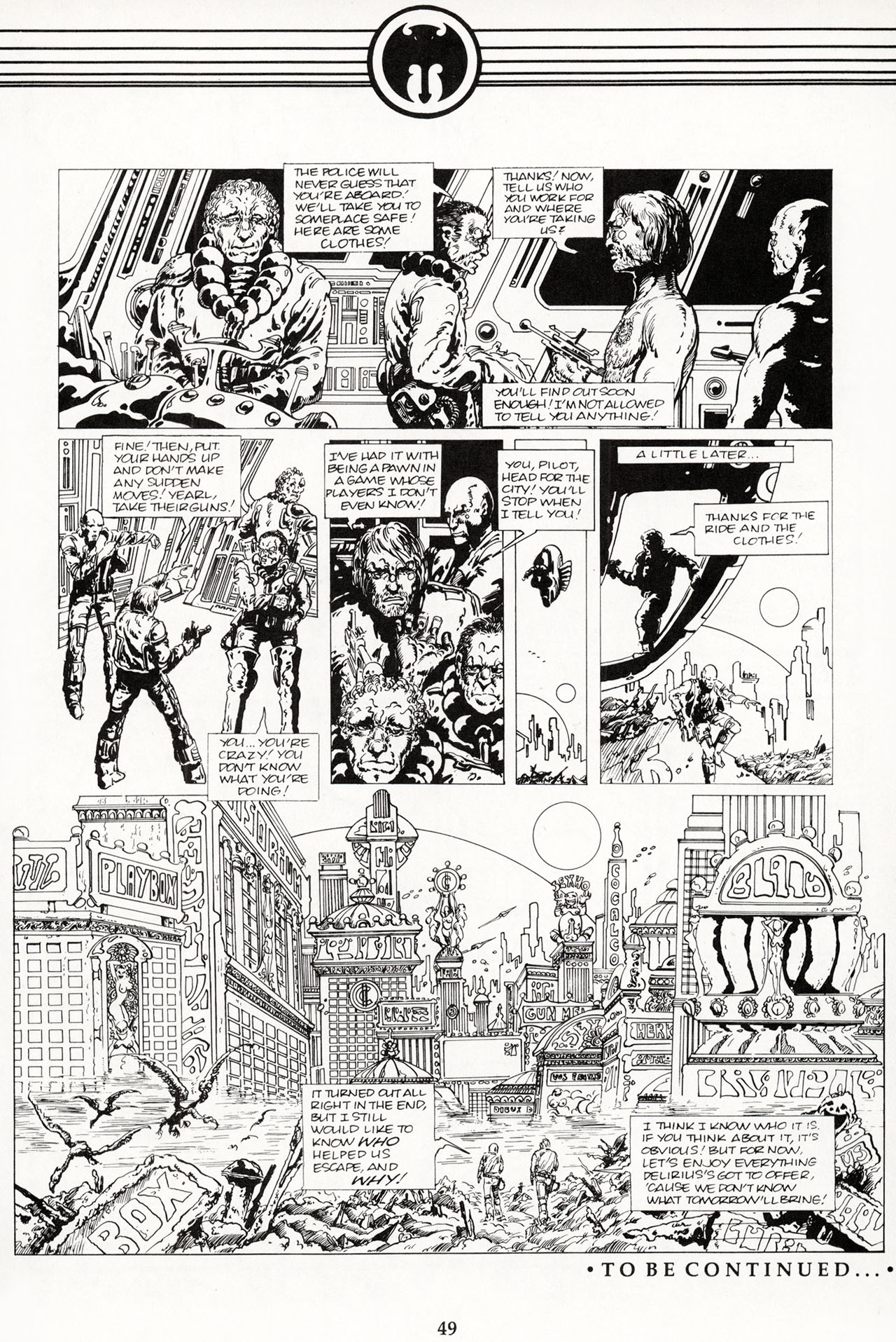 Read online Cheval Noir comic -  Issue #8 - 51