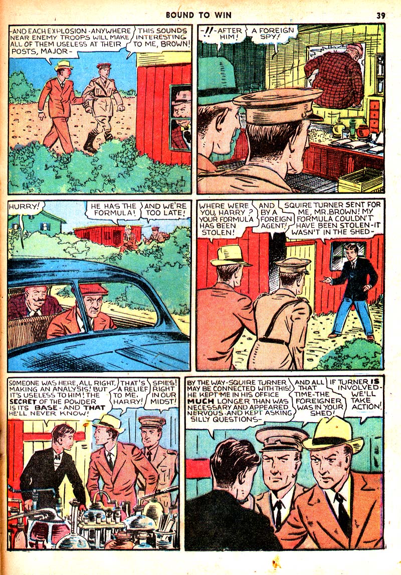 Read online Shadow Comics comic -  Issue #7 - 32