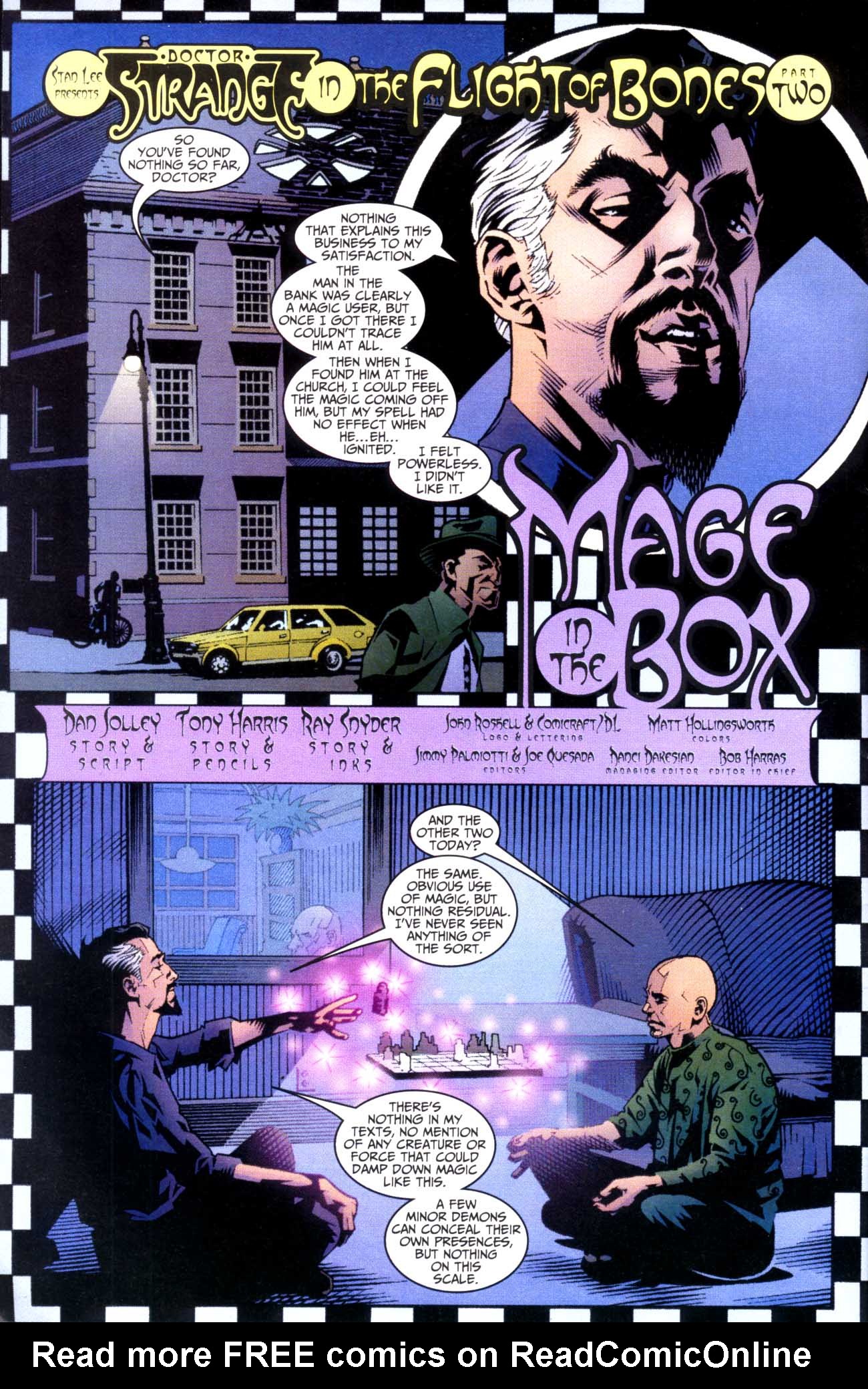 Read online Doctor Strange (1999) comic -  Issue #2 - 3
