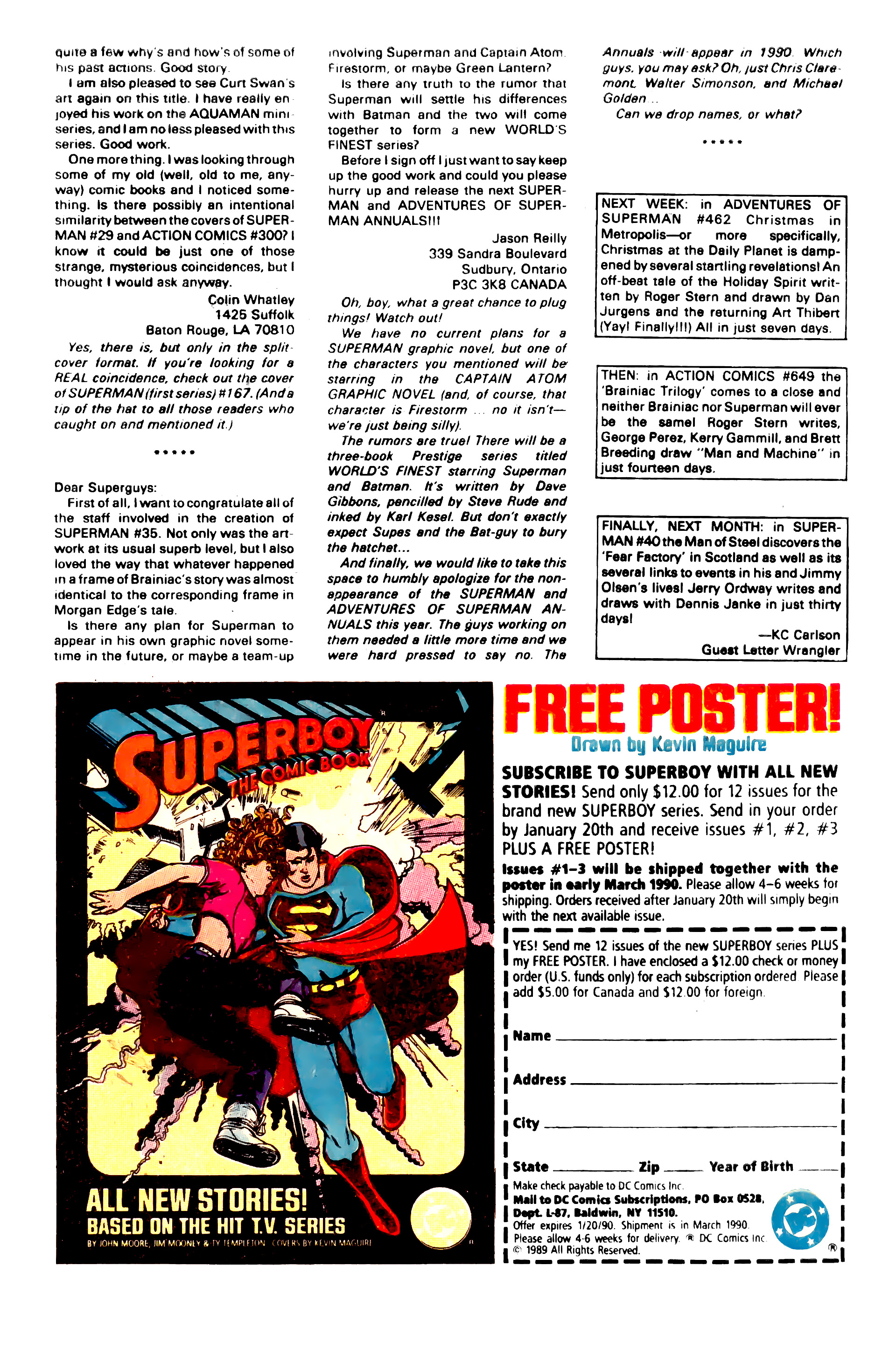 Read online Superman (1987) comic -  Issue #39 - 25