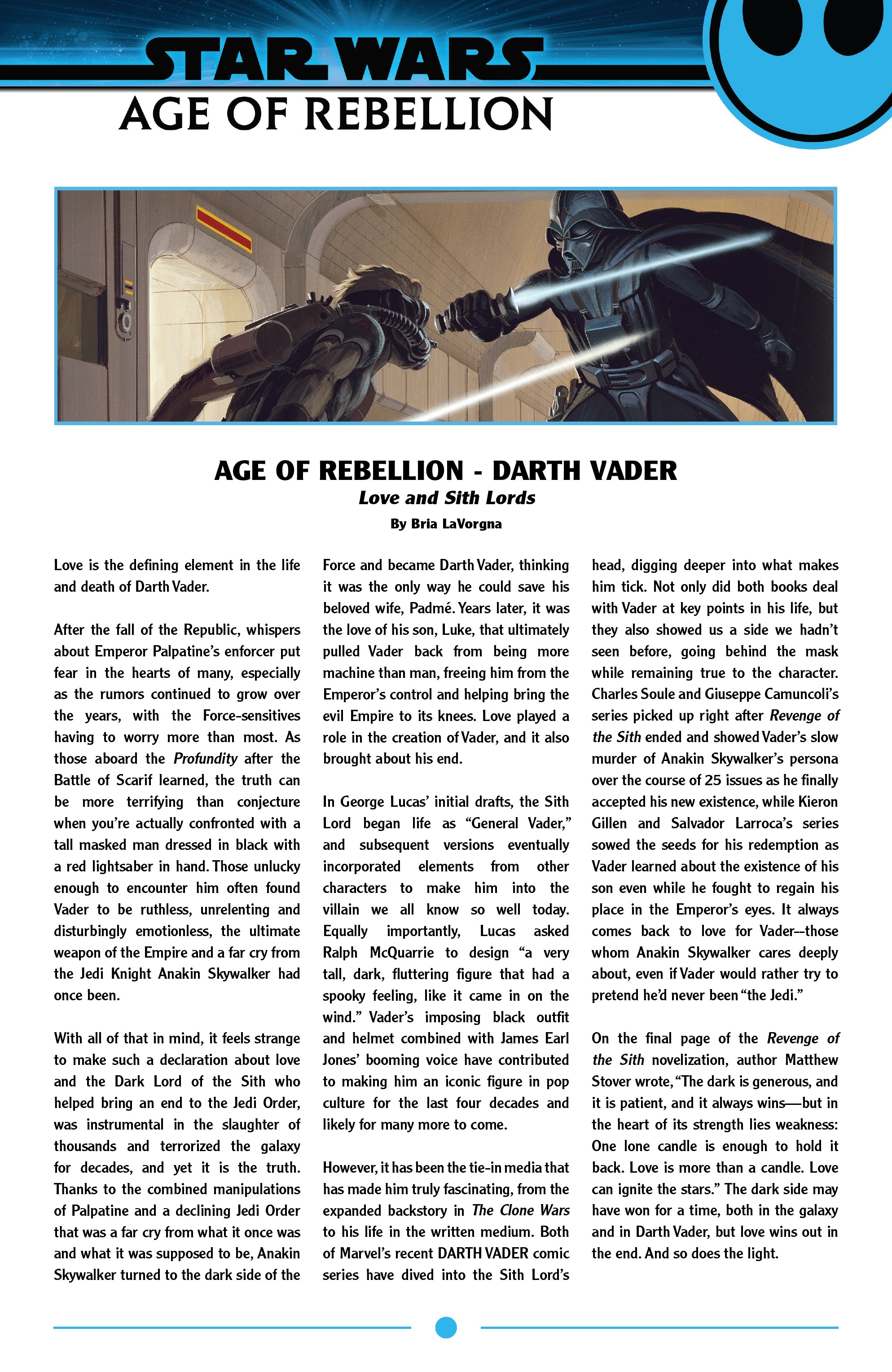 Read online Star Wars: Age of Rebellion - Darth Vader comic -  Issue # Full - 23