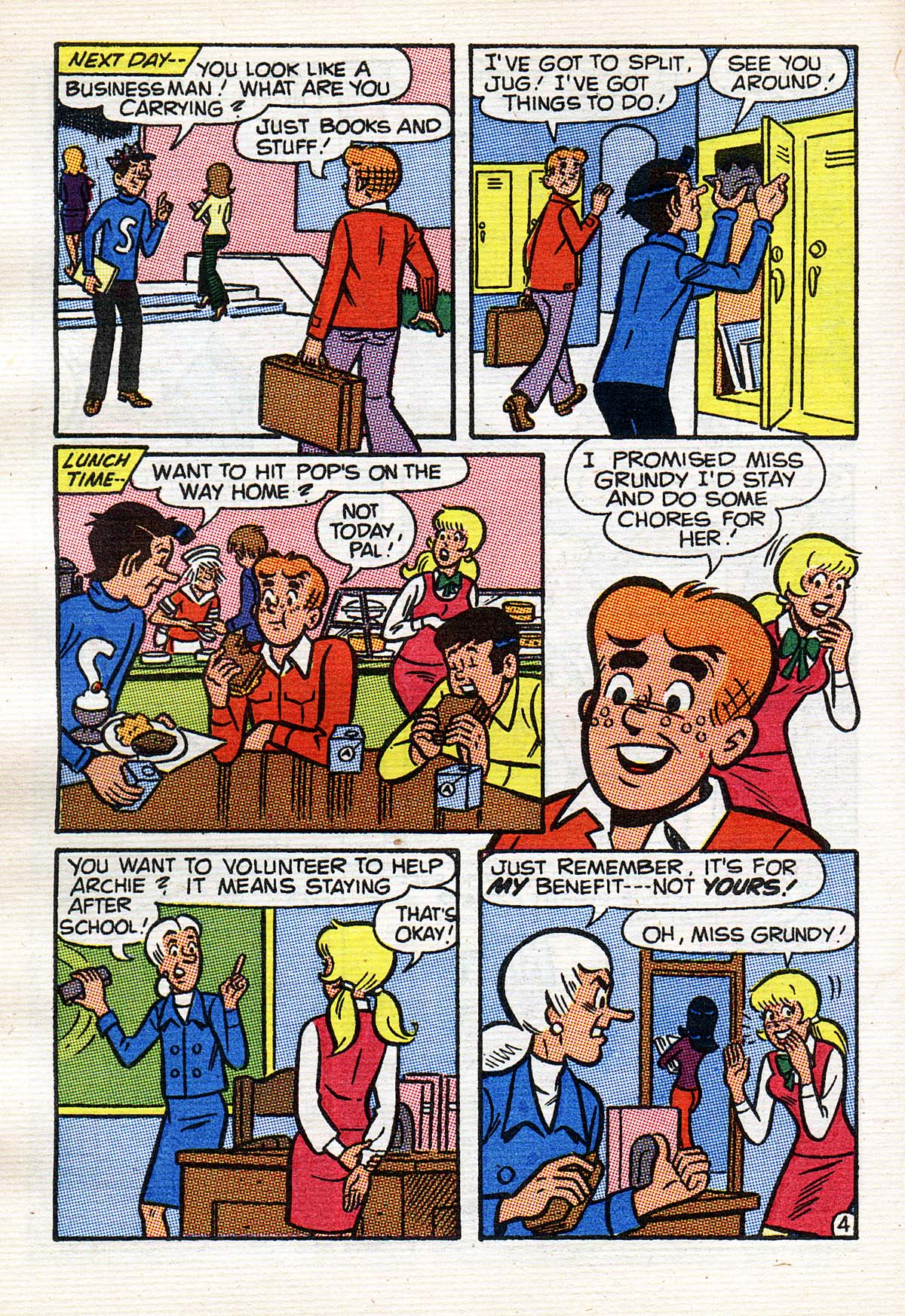 Read online Betty and Veronica Digest Magazine comic -  Issue #42 - 59