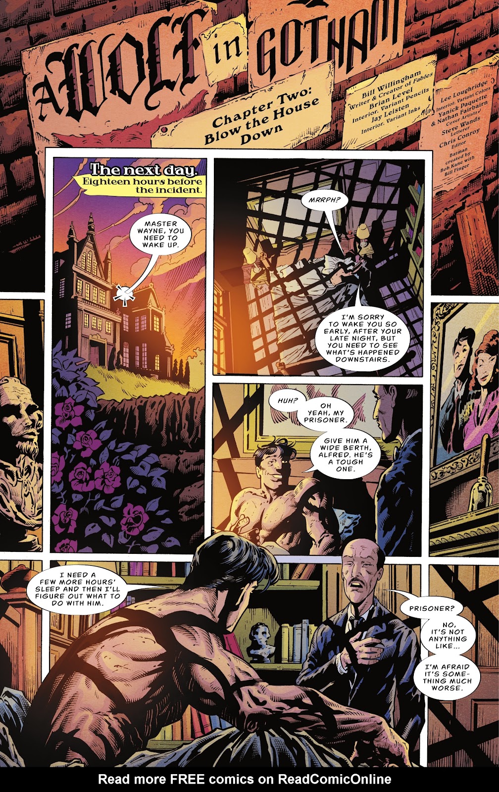 Batman Vs. Bigby! A Wolf In Gotham issue 2 - Page 3