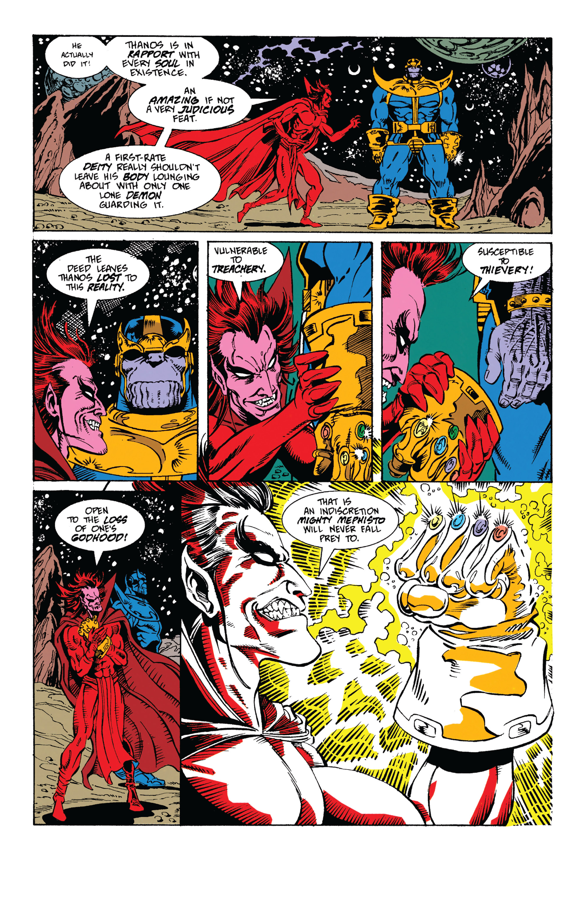 Read online Marvel-Verse: Thanos comic -  Issue # TPB - 62
