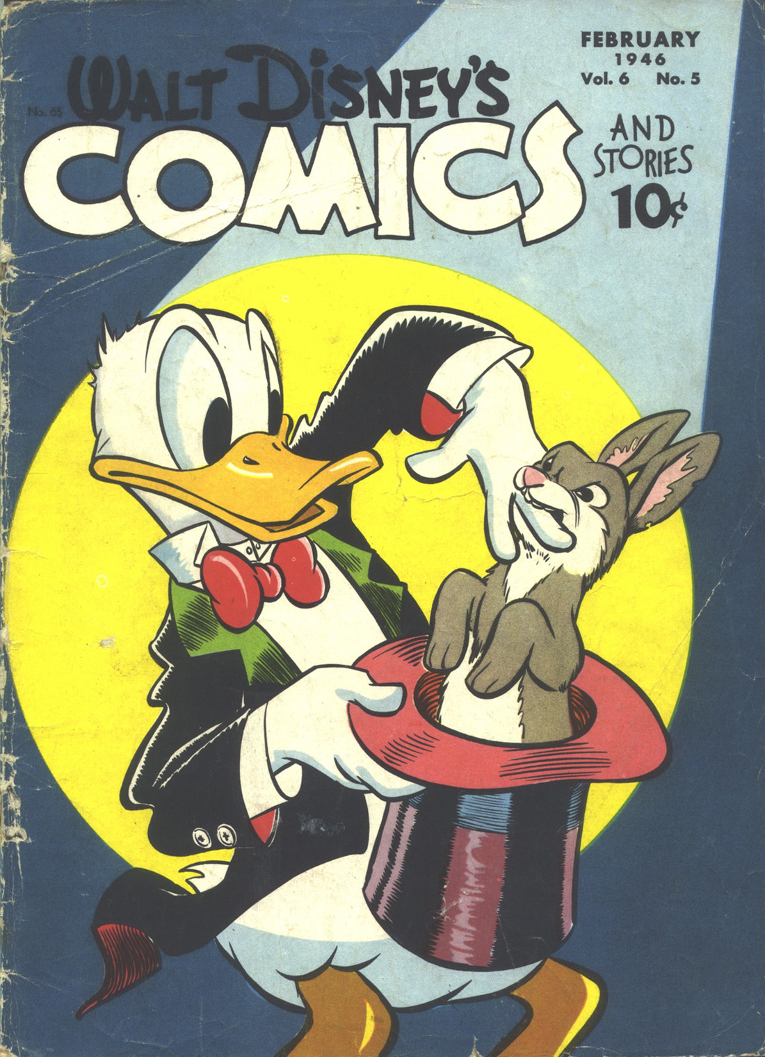 Read online Walt Disney's Comics and Stories comic -  Issue #65 - 1