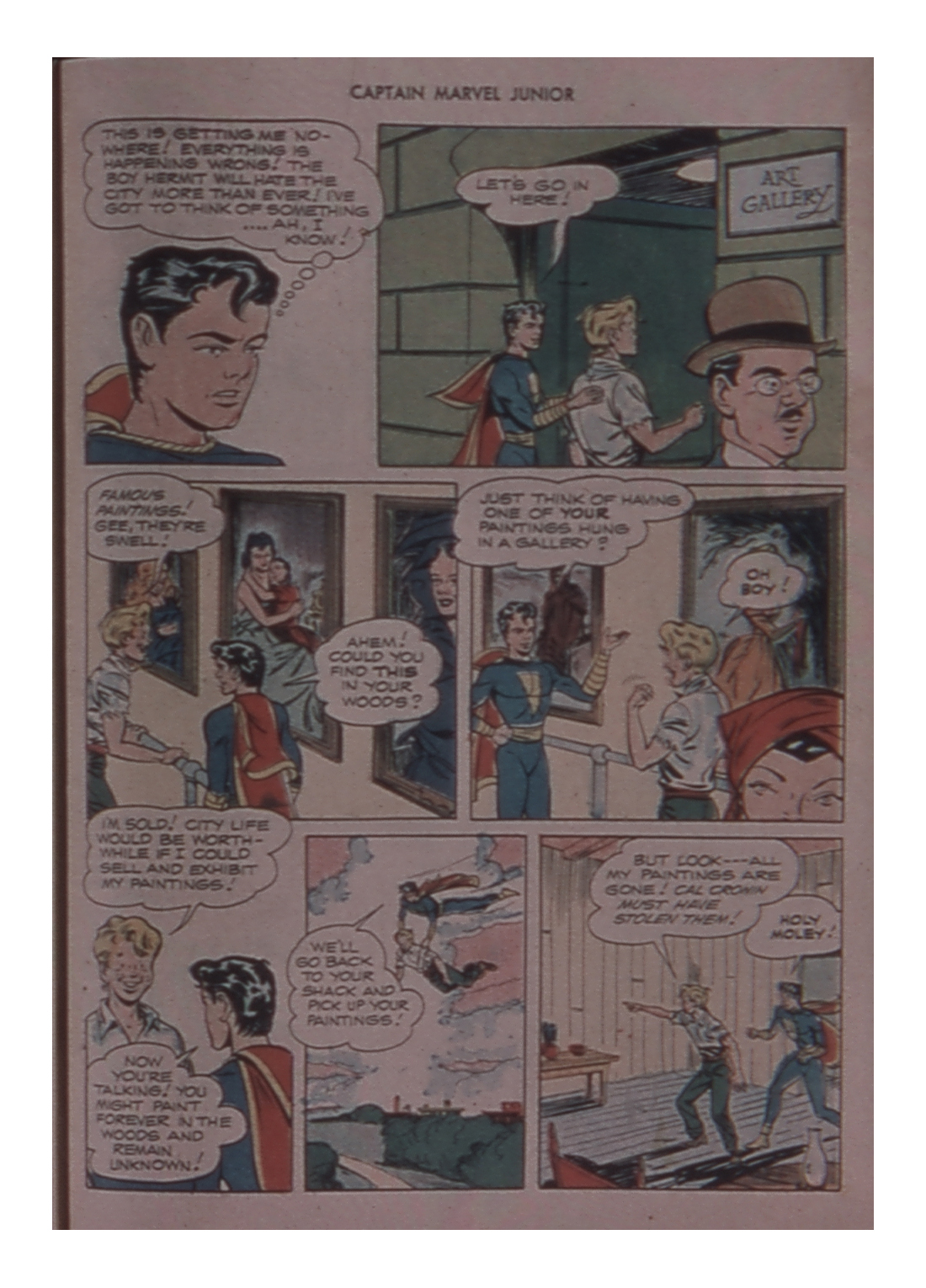 Read online Captain Marvel, Jr. comic -  Issue #59 - 47