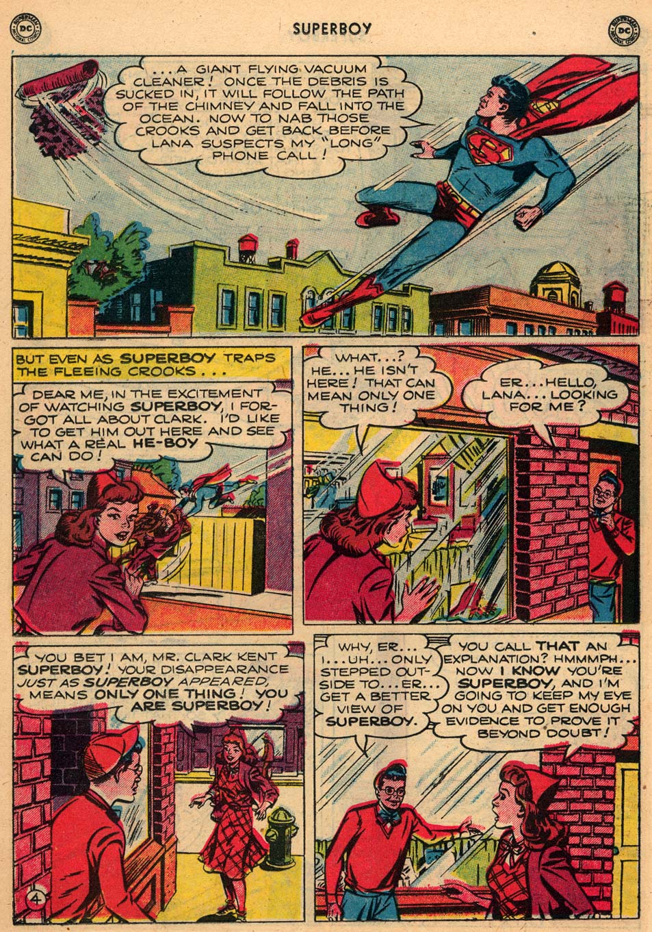 Read online Superboy (1949) comic -  Issue #13 - 17