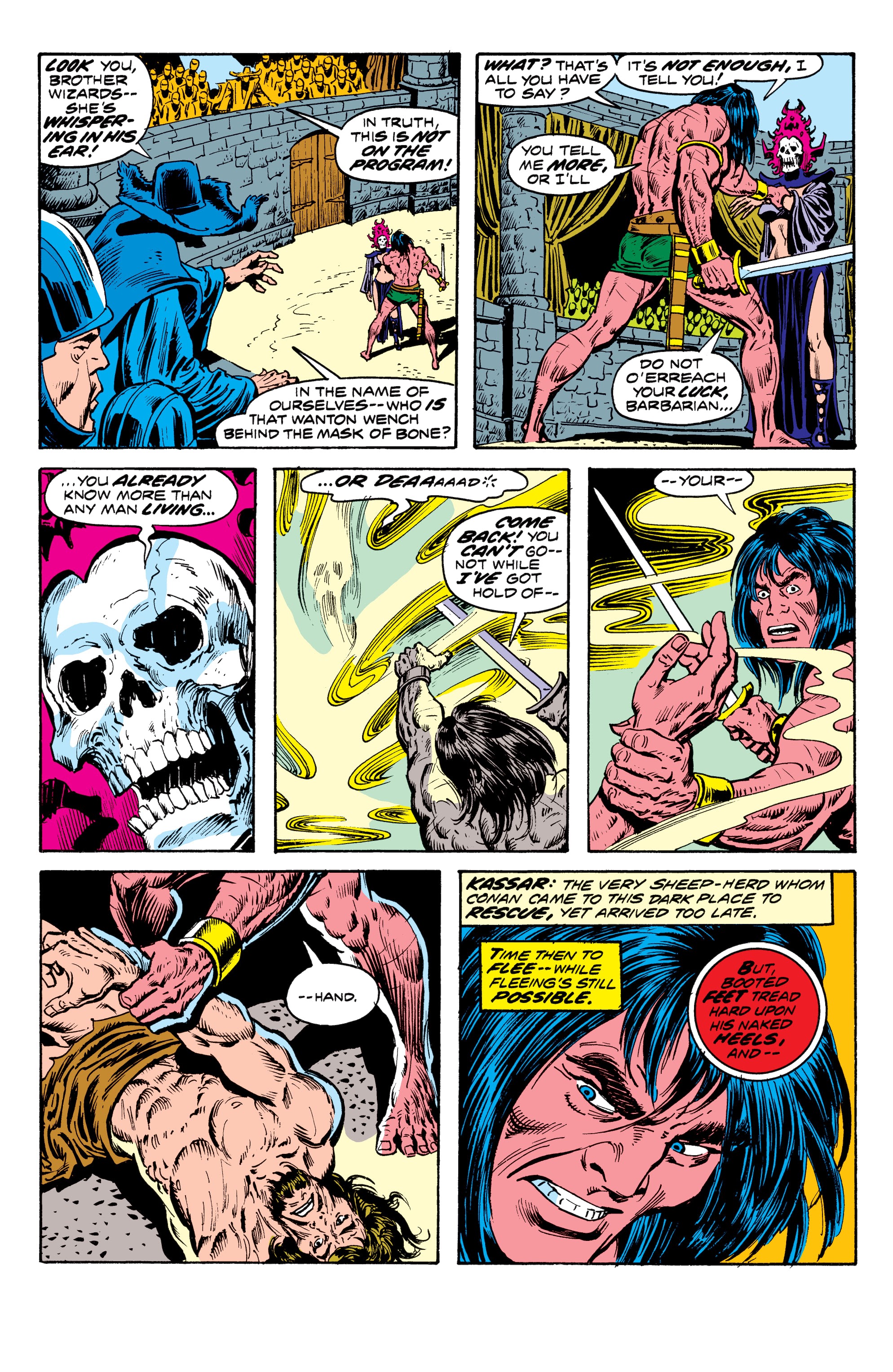 Read online Conan The Barbarian Epic Collection: The Original Marvel Years - The Curse Of The Golden Skull comic -  Issue # TPB (Part 2) - 52