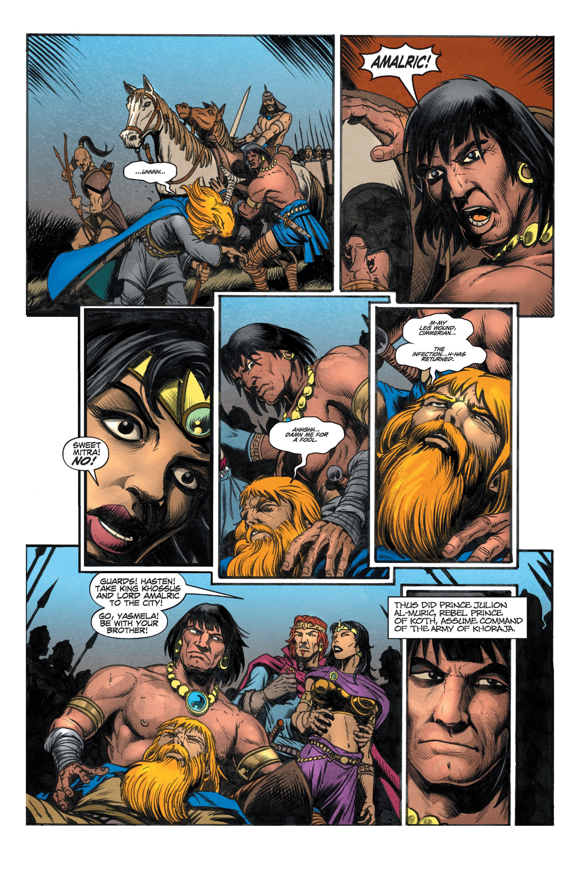 Read online Conan Chronicles Epic Collection comic -  Issue # TPB The Battle of Shamla Pass (Part 3) - 39