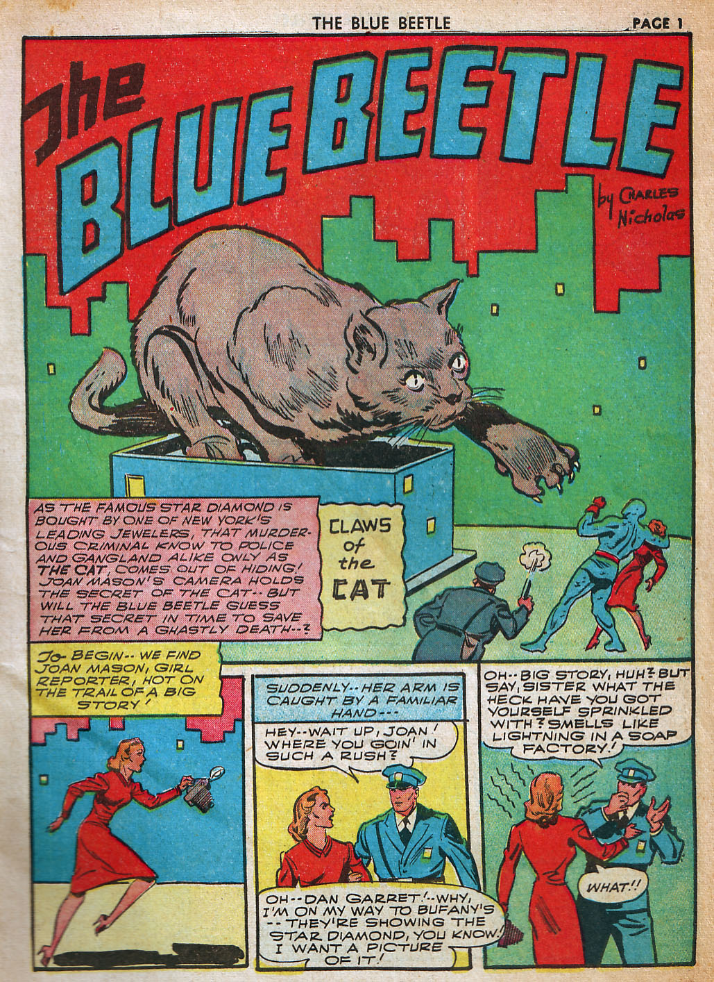 Read online The Blue Beetle comic -  Issue #11 - 3