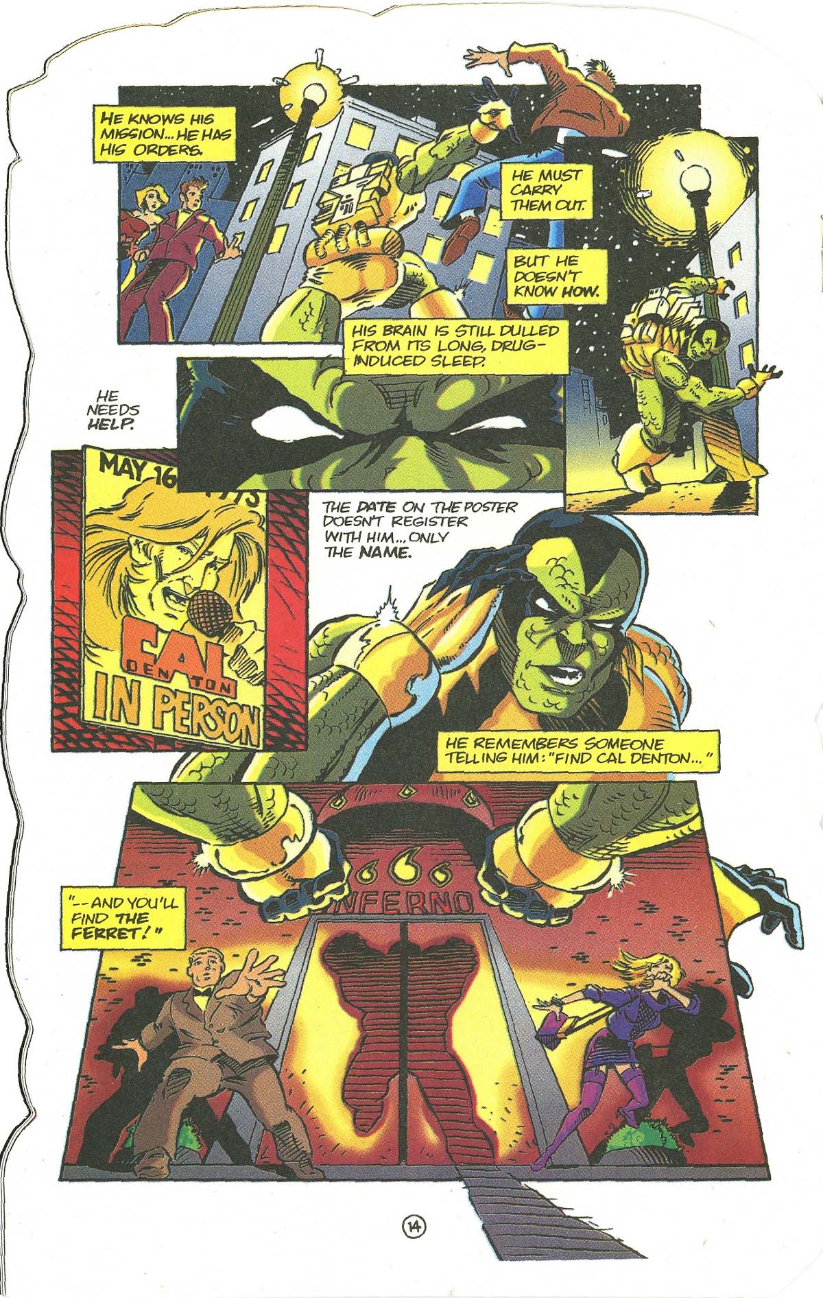 Read online The Ferret comic -  Issue #1 - 16
