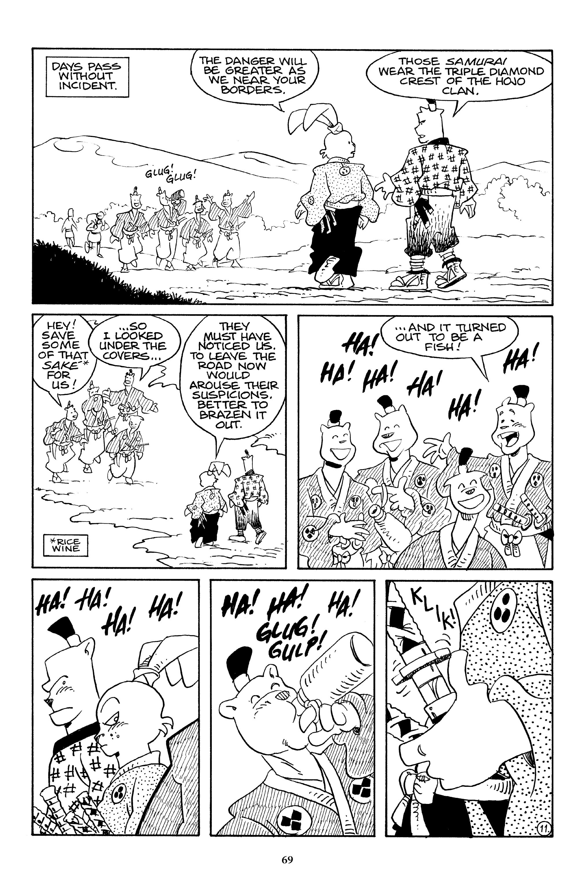 Read online The Usagi Yojimbo Saga comic -  Issue # TPB 4 - 68