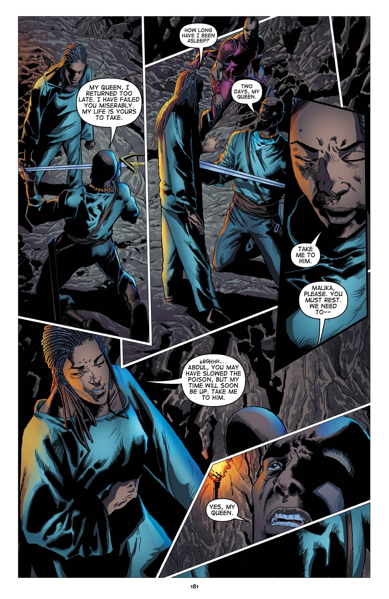 Read online Malika: Warrior Queen comic -  Issue # TPB 1 (Part 2) - 83