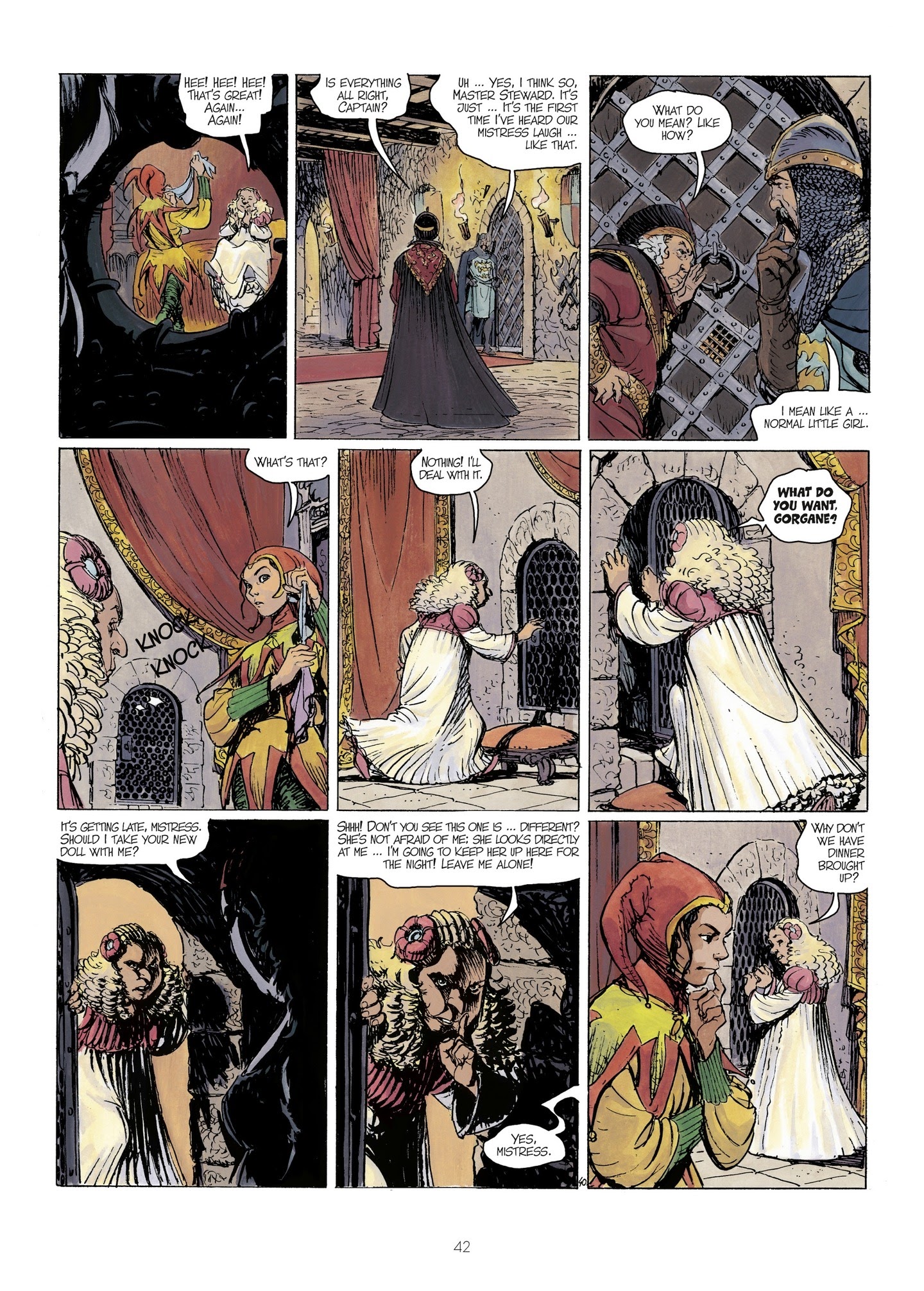 Read online Thorgal - Kriss of Valnor: I Forget Nothing! comic -  Issue # Full - 44