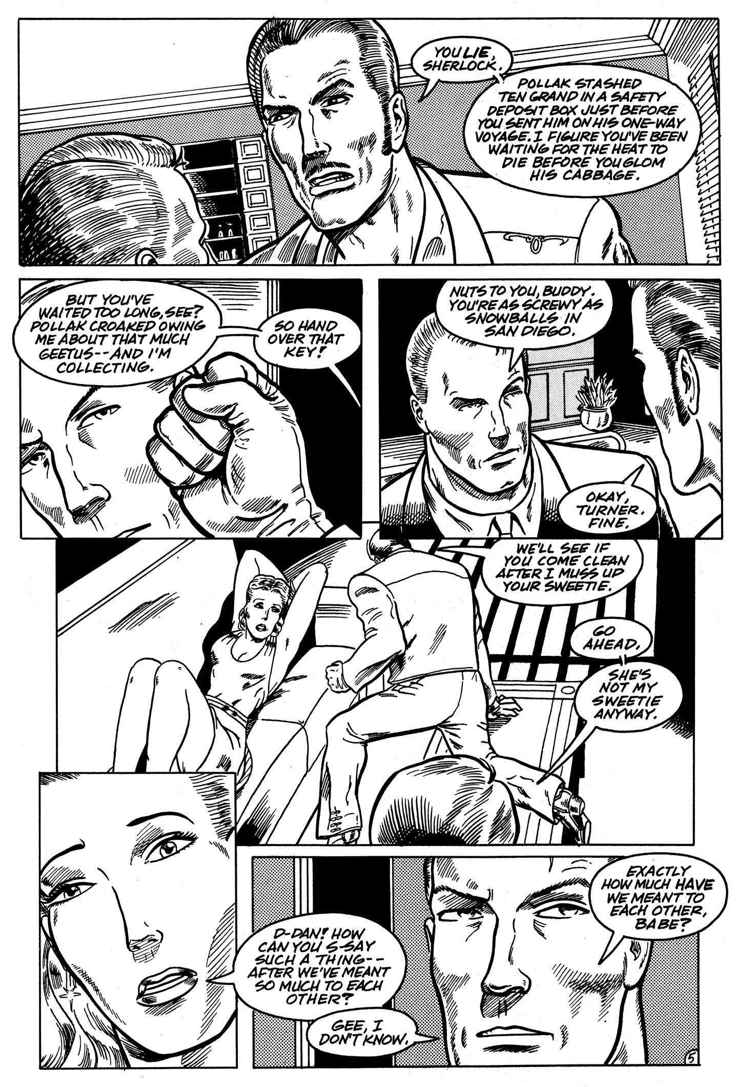Read online Dan Turner: Homicide Hunch comic -  Issue # Full - 7