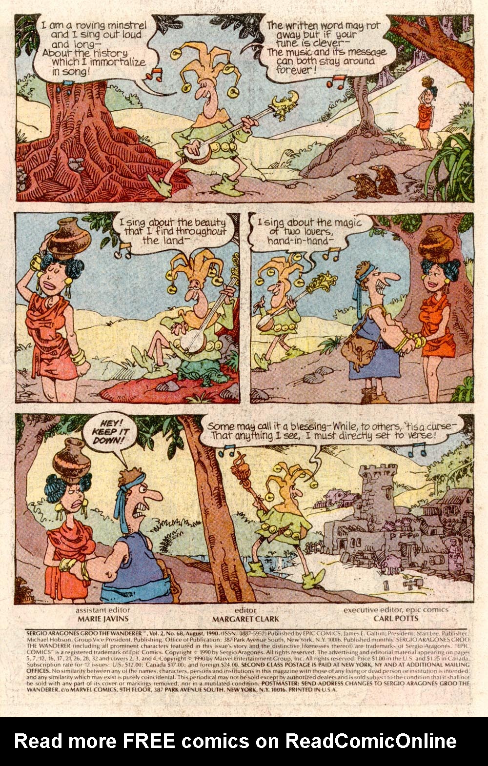 Read online Sergio Aragonés Groo the Wanderer comic -  Issue #68 - 2