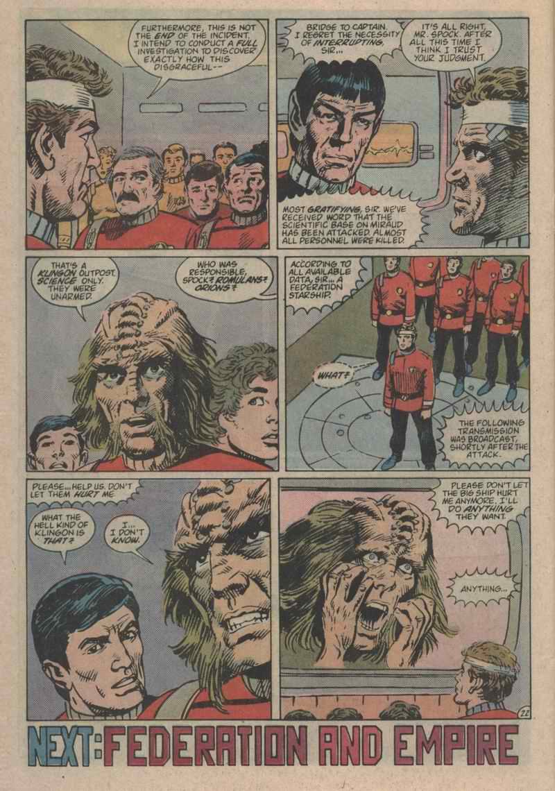 Read online Star Trek (1984) comic -  Issue #48 - 22