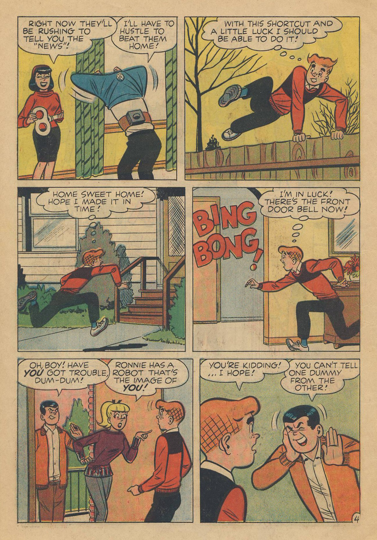 Read online Pep Comics comic -  Issue #191 - 6