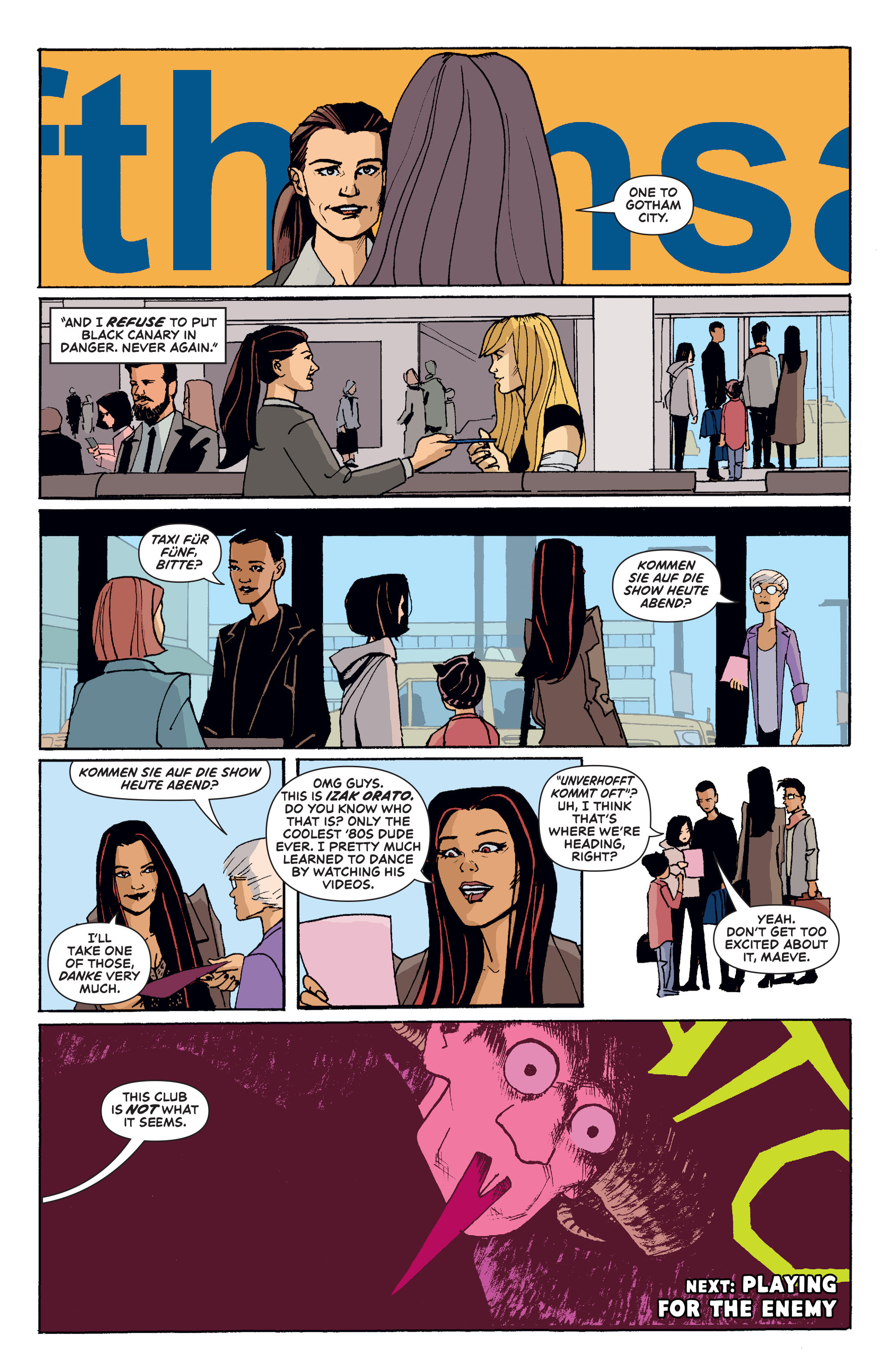 Read online Black Canary (2015) comic -  Issue #8 - 22