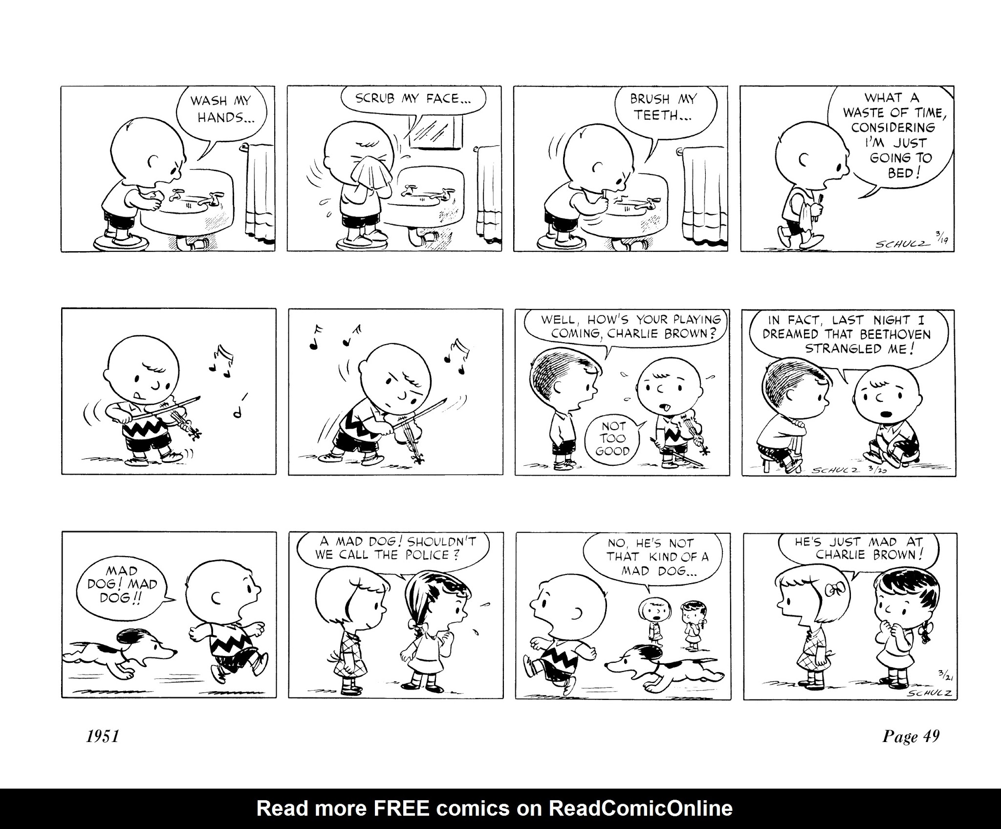Read online The Complete Peanuts comic -  Issue # TPB 1 - 61